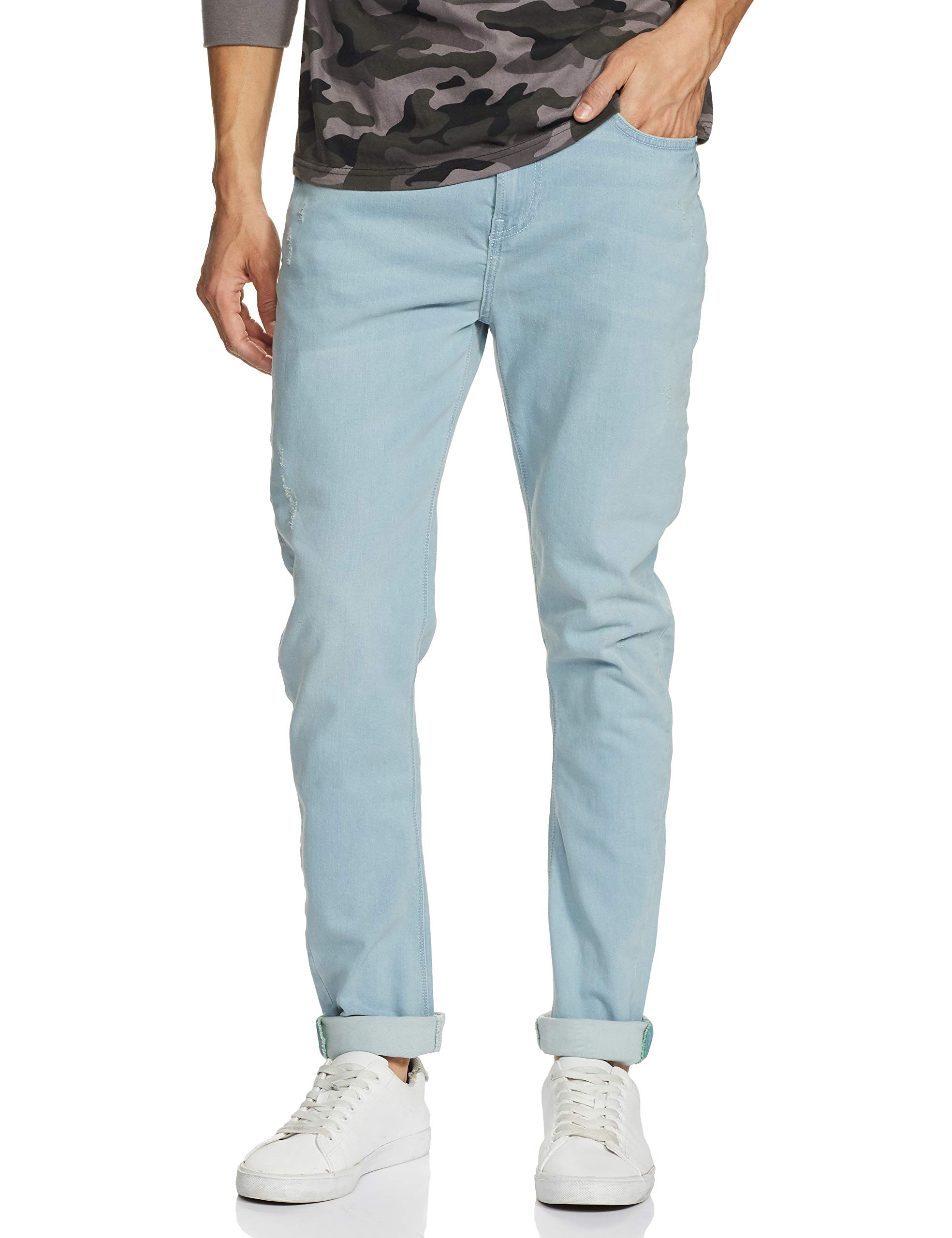 united colors of benetton Men's Regular Fit Mid Rise Pants-picture-14