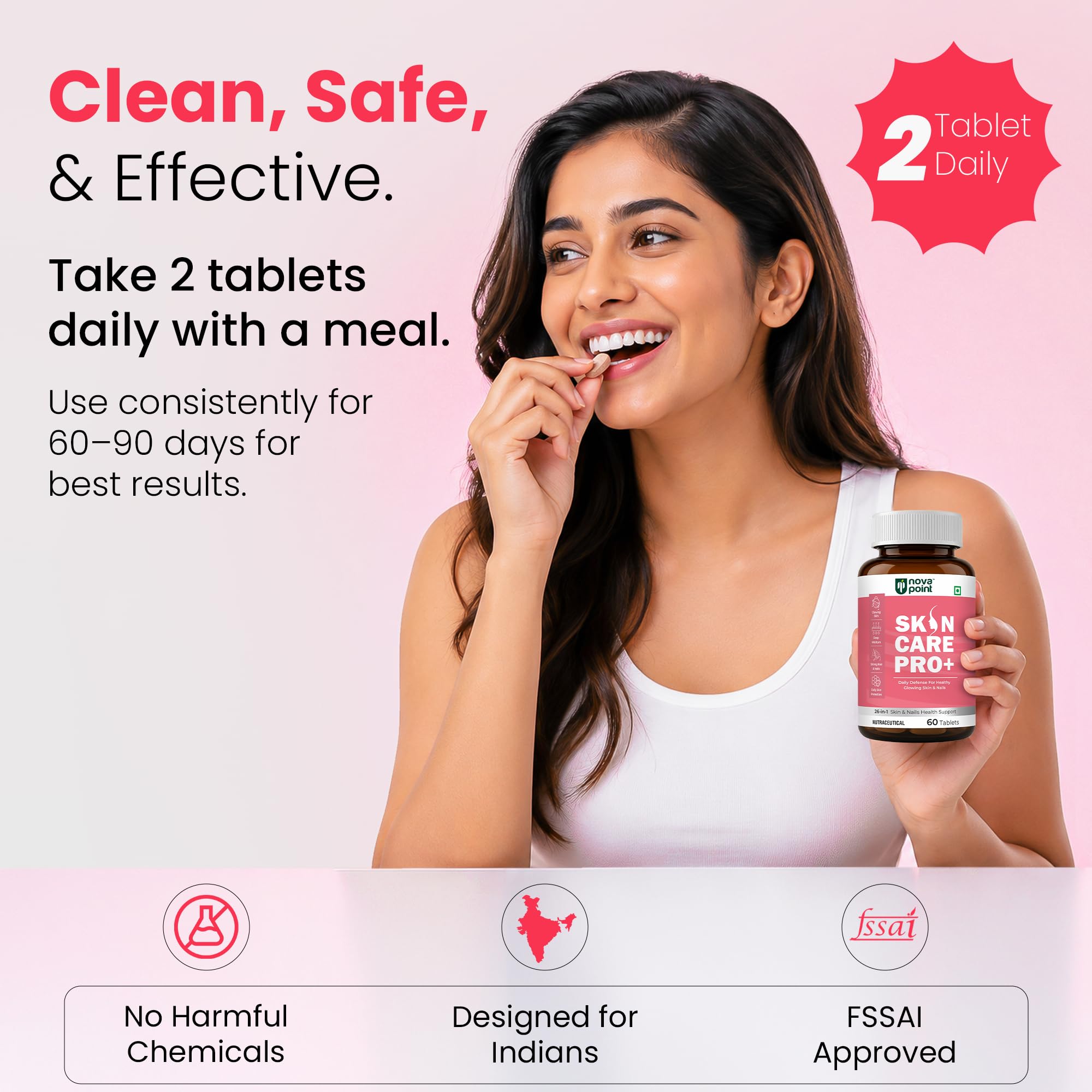 Reduced L Glutathione for Skin Whitening with NAC, Hyaluronic Acid & Vit C — Amazon image 8