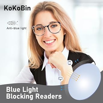 3 Pack Reading Glasses for Women Round Style Frame Spring Hinges with Three Soft Glasses Cases