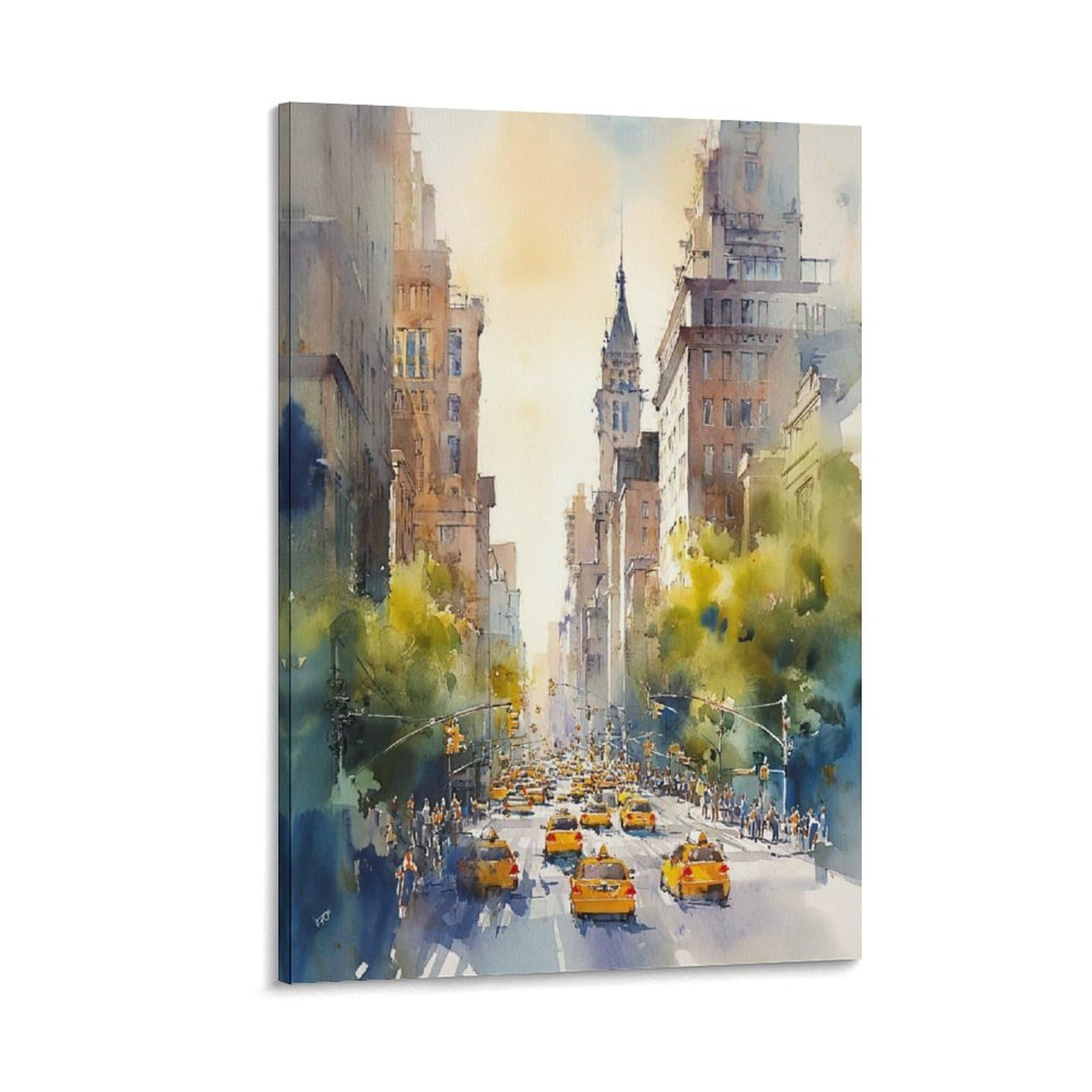 Pennsylvania 24x36inch(60x90cm) Vintage Travel Poster Watercolor Canvas Art
