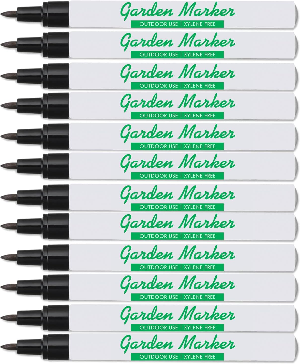Garden Markers for Outdoor Use, 0.8 mm Medium Point, Black Fade Resistant Ink