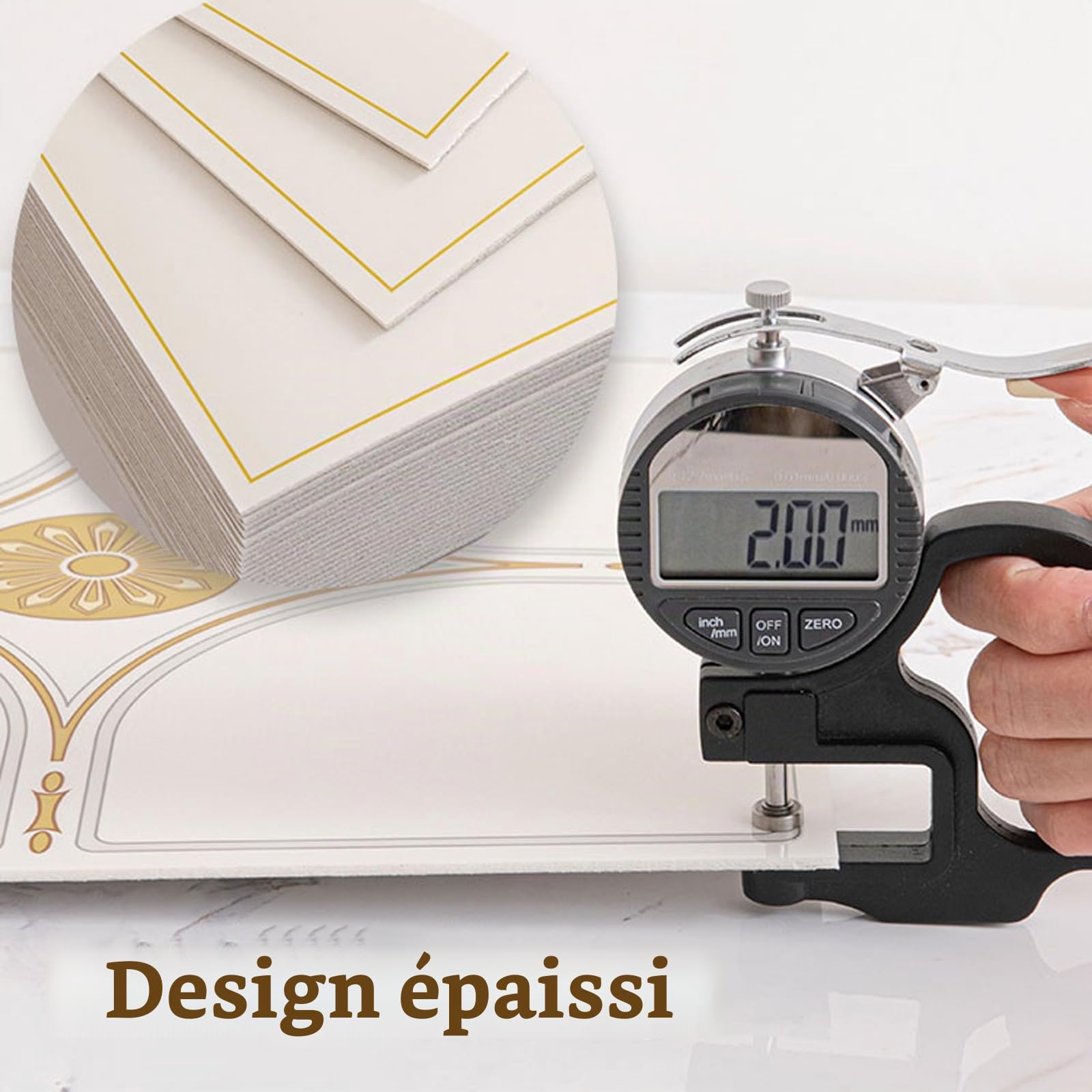 Dalles de Plafond Suspendu,Dalles de Plafond décoratives en PVC,Dalles de Plafond Autocollantes 3D,revêtement Mural imperméable,épaisseur 2 mm pour Maison,Bureau,Cuisine,Restaurant