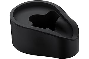 Normcore Portafilter Holder - Bottomless Portafilter 304 Stainless Steel Espresso Holder and Tamper Stand