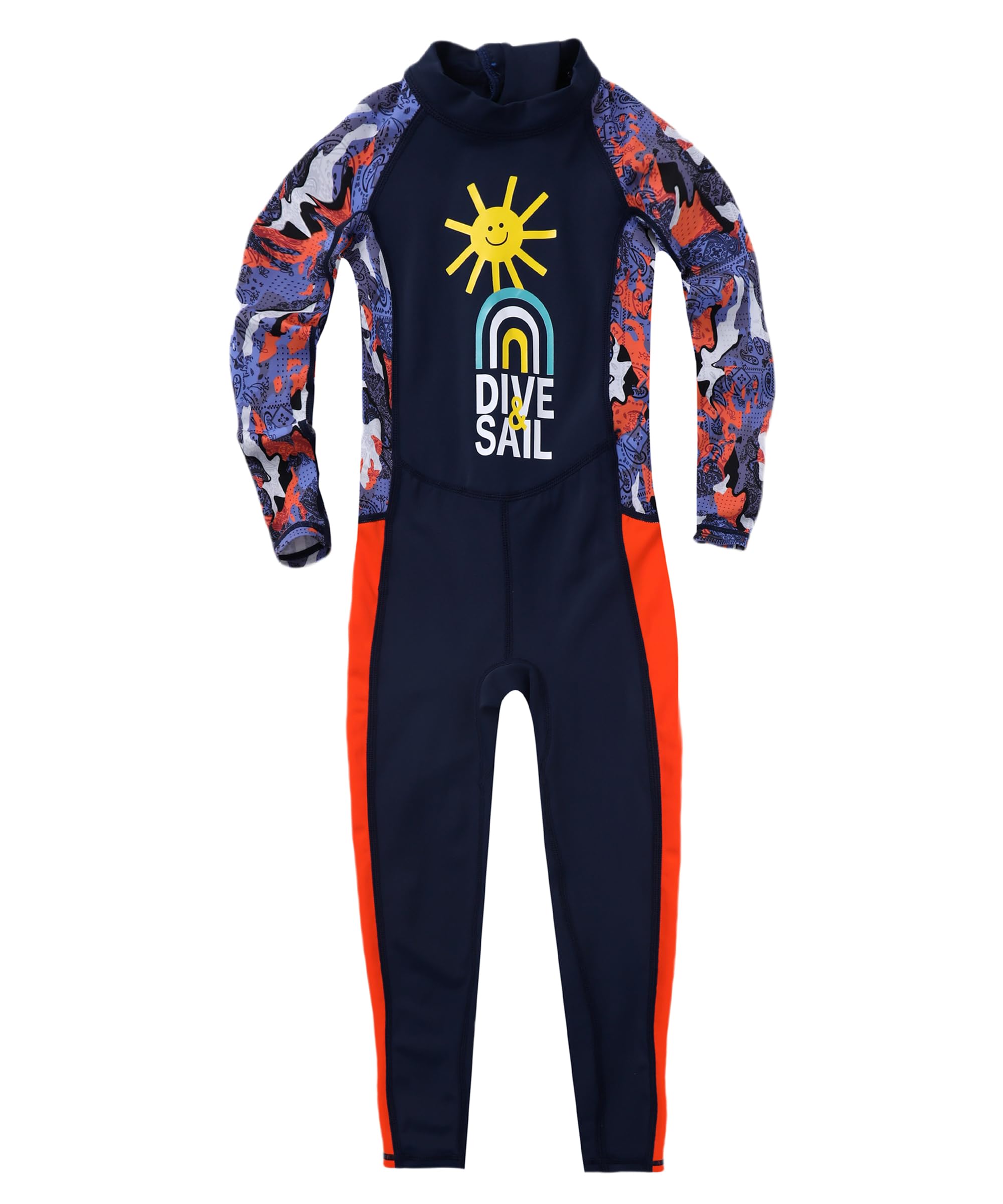 M2C X-Manta Boys Girls Full Body Swimwear UPF 50+ UV Sun Protective One-Piece
