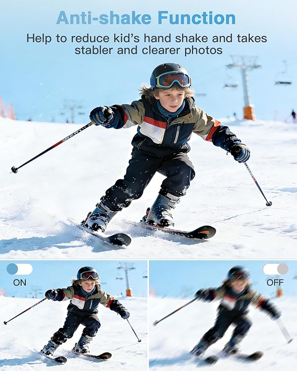 Digital Camera, FHD 1080P 48MP Autofocus Point and Shoot Camera for Kids Teens Boy Girl Starter, 16X Zoom, User-Friendly Compact Small Travel Camera for Photography and Vlogging(Black) by Kenuo - Image 4