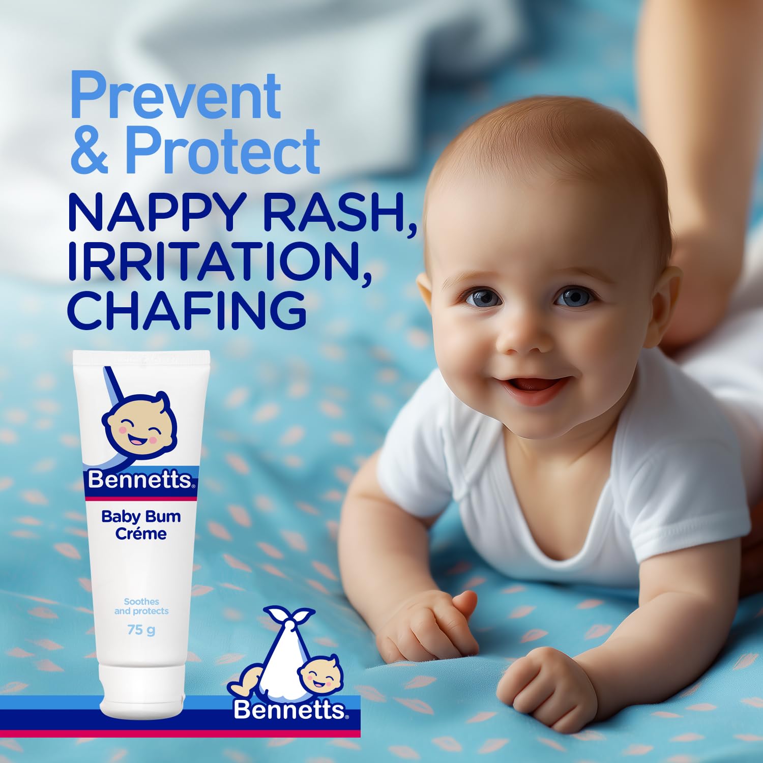 Bennetts Bambino Bum Creme 75Ml - Confezione da 2