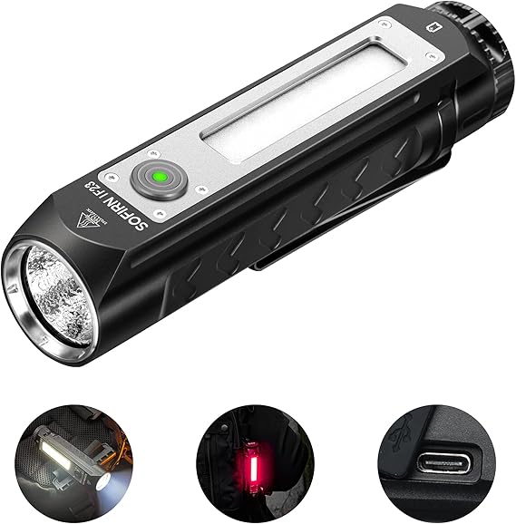 Rechargeable Flashlights High Lumens, Sofirn IF23 4000lm Super Bright