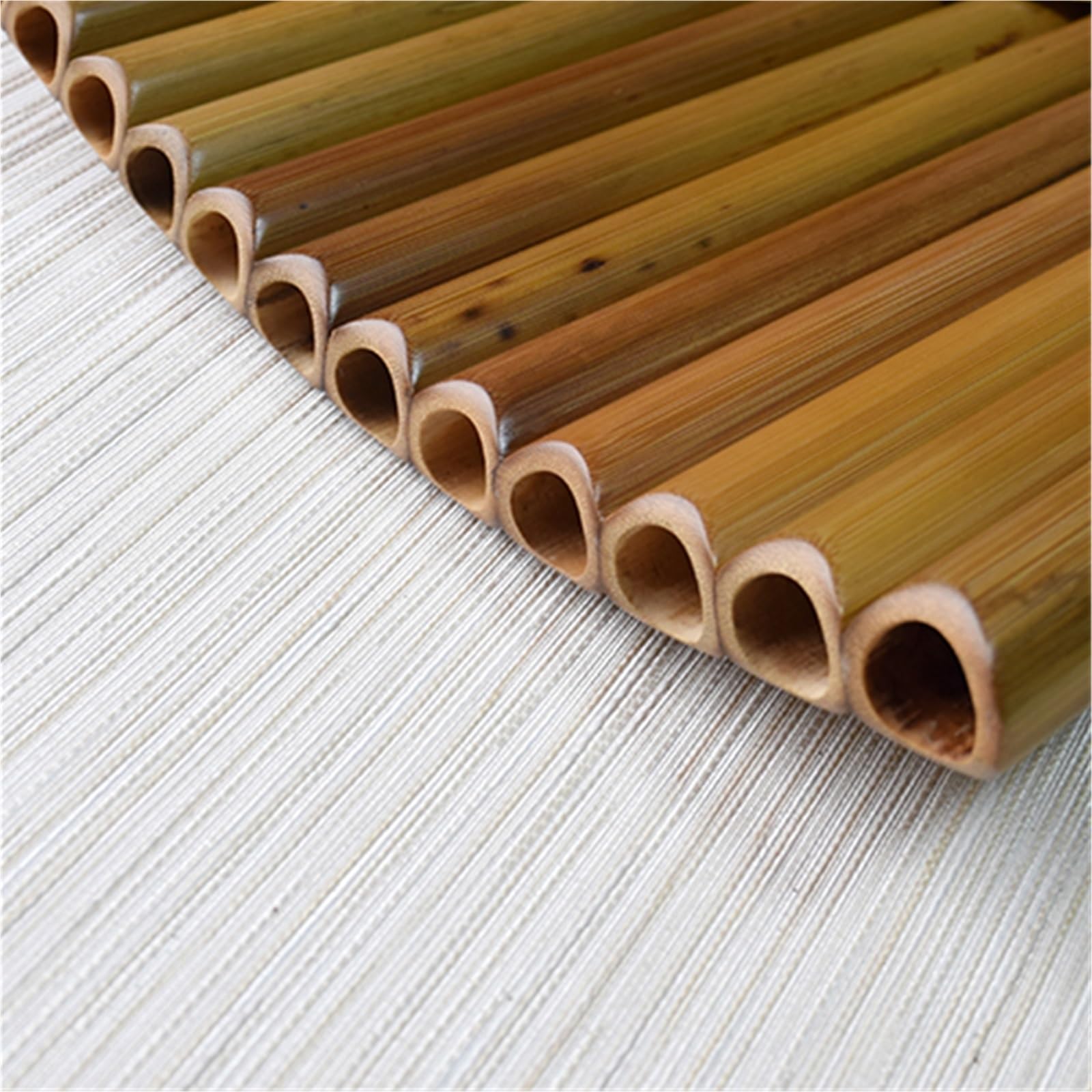 La Flûte De Pan Professionnel Performance Panpipe 25 Tubes Vernis G-tone C-tone Professional Tuning(G,R)