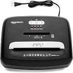 Amazon Basics 12 Sheet Micro-Cut Paper,Credit card and CD Shredder for Office/Home
