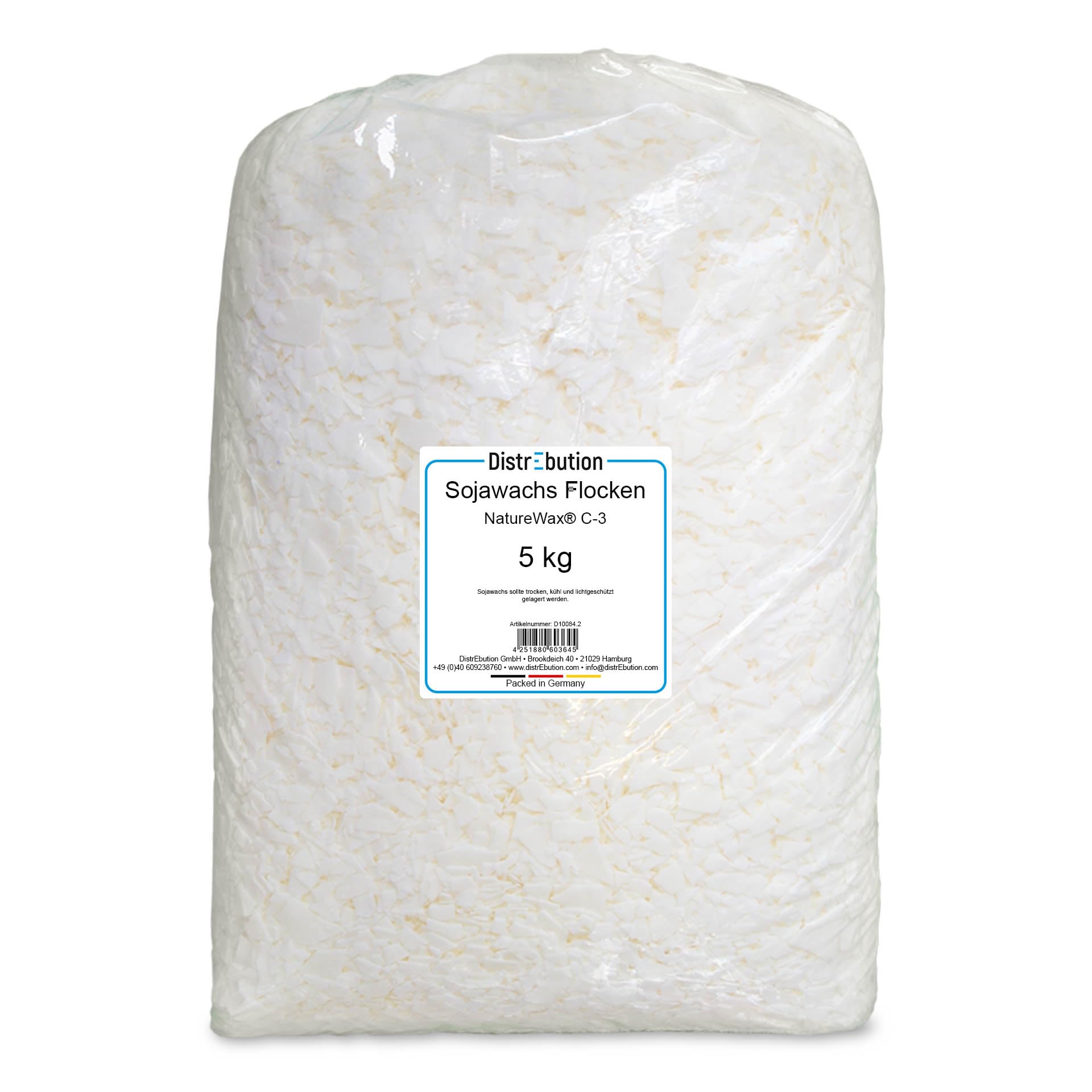 NatureWax® C-3 Sojawachs Flocken 5 kg