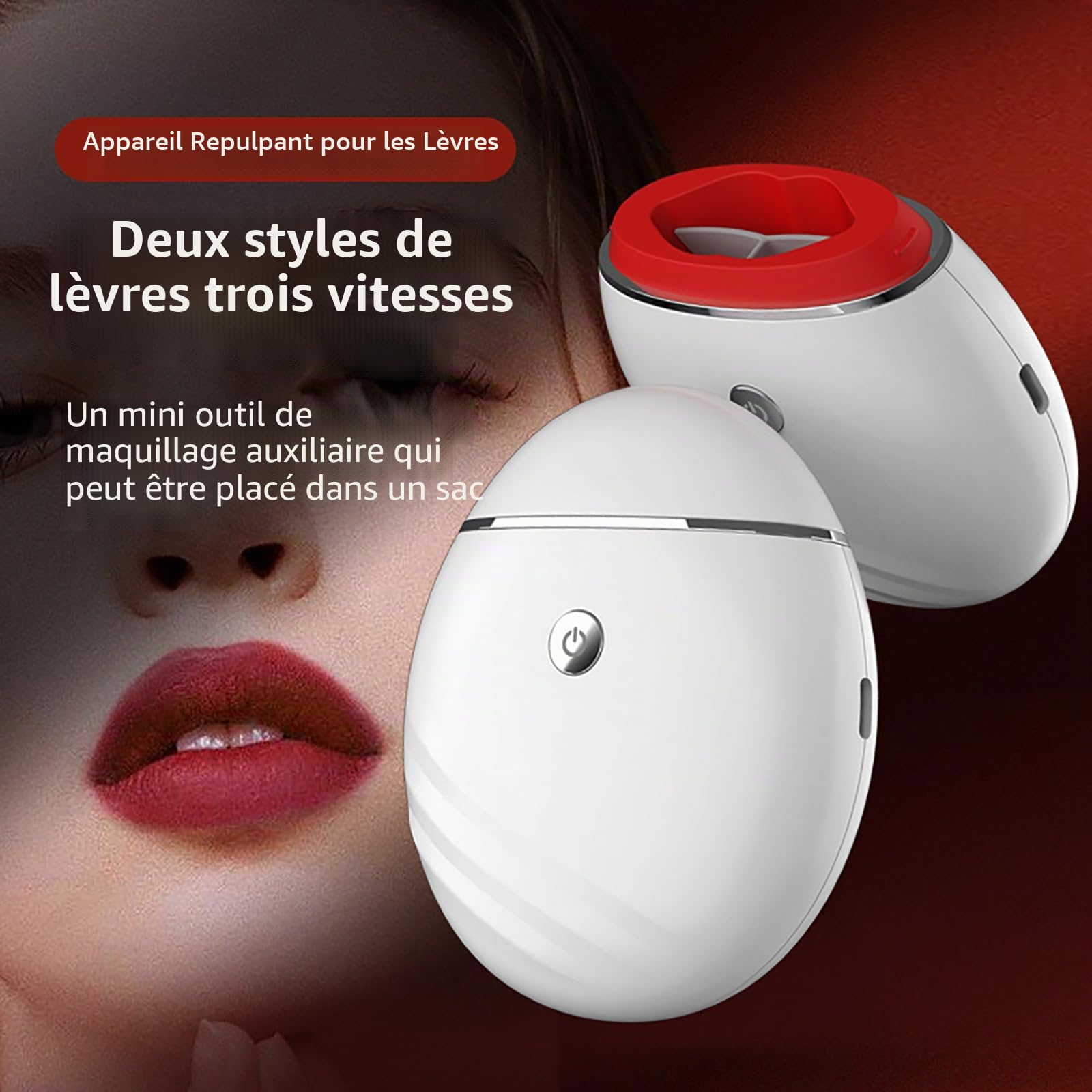 Appareil électrique pour repulper les lèvres, aspiration automatique sous vide, plus épais, belle lèvre, outil de beauté portable