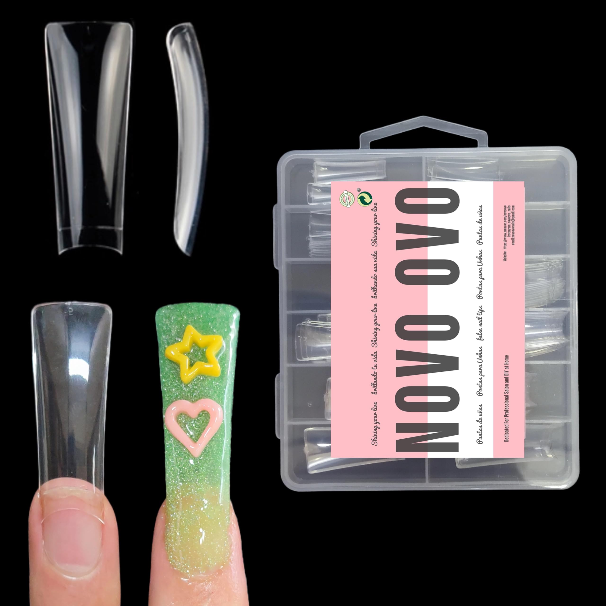 NOVO OVO Duck Feet Nail Tips