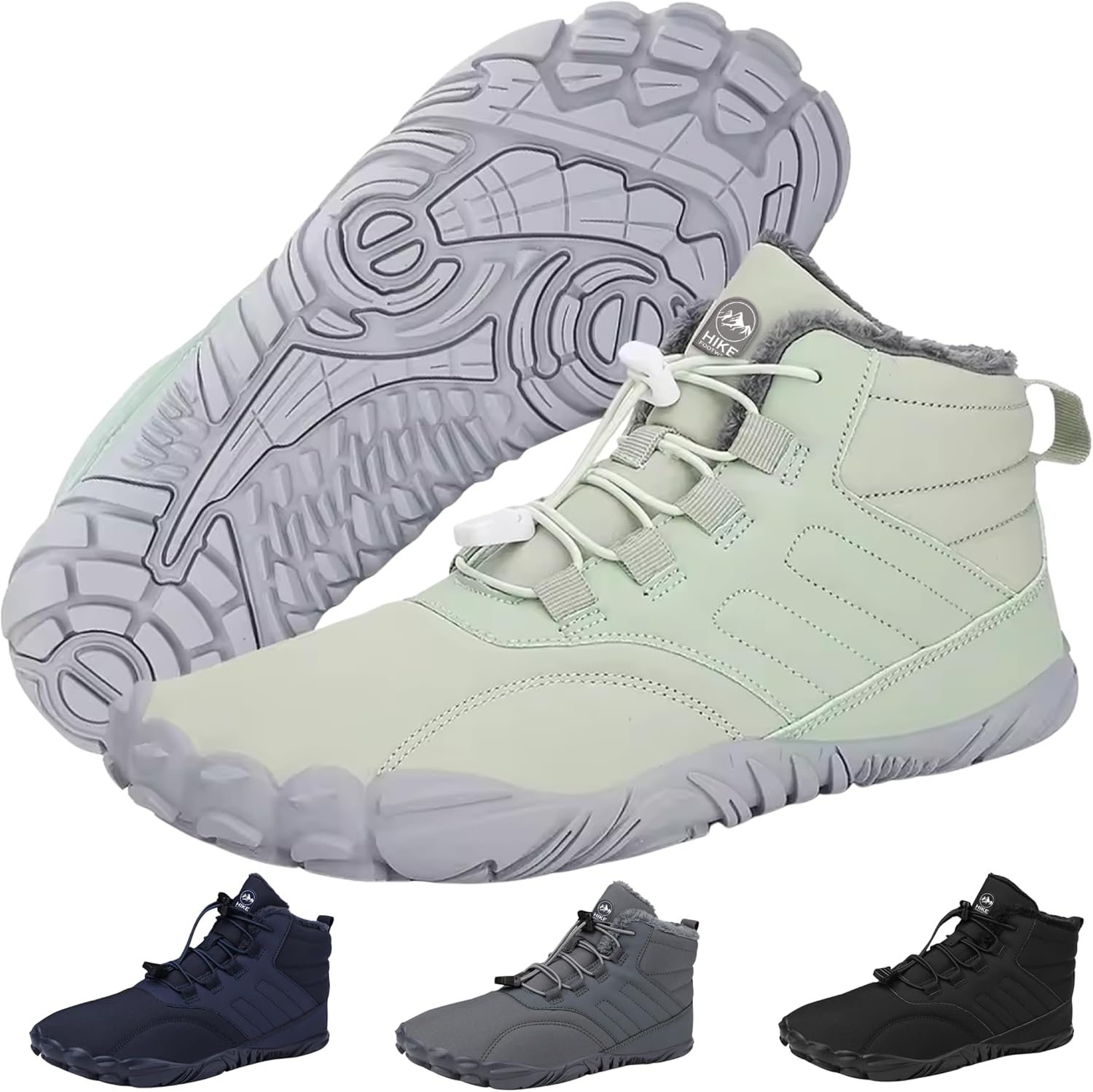 Caspar Pro HF - Non-slip and Comfortable Winter Barefoot Shoes Provide Warmth and Support, Walking Boots For Women Men Unisex