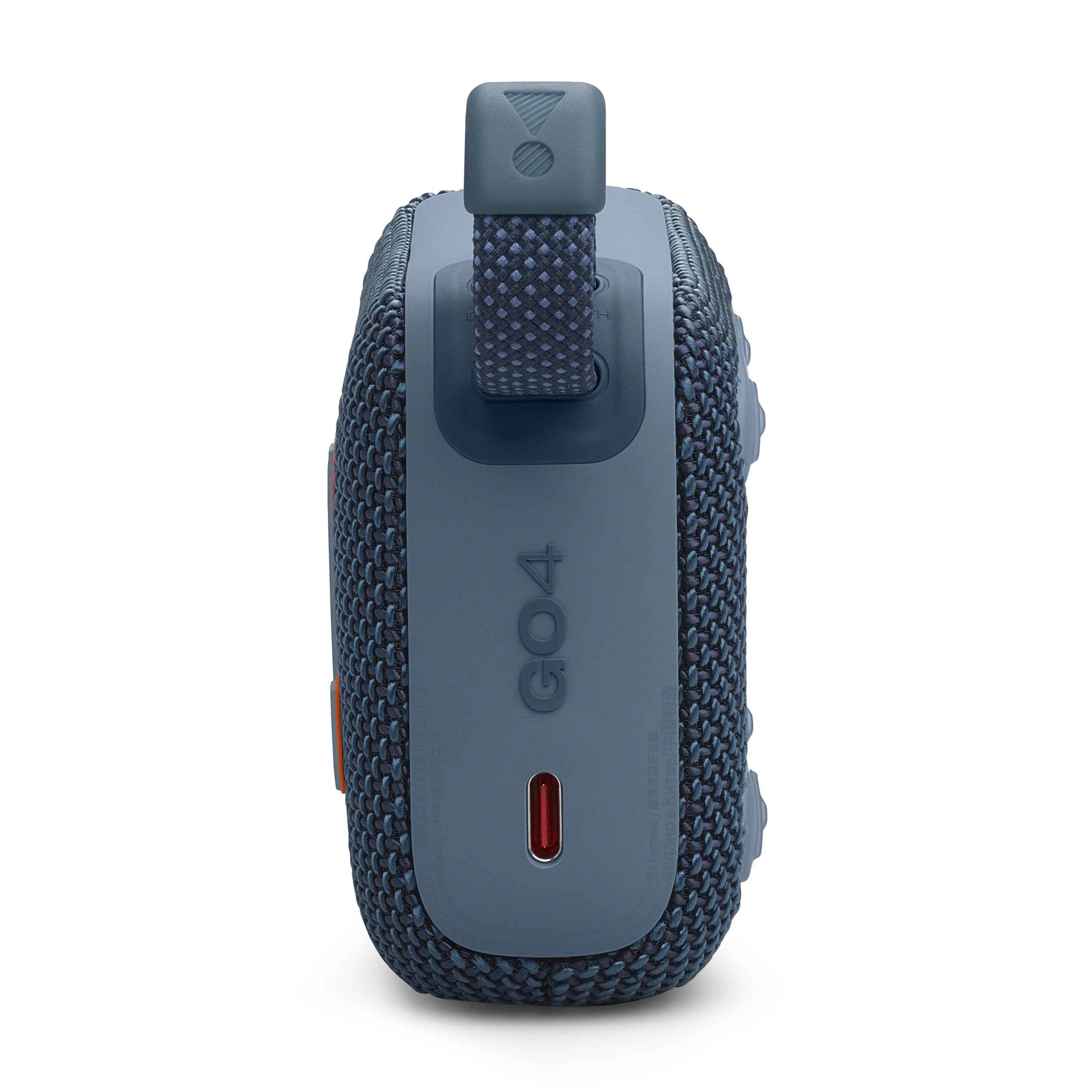 JBL GO4 głośnik Bluetooth, ładowanie USB C, pyłoszczelny IP67, wodoodporny, kompatybilny z aplikacją, pasywny radiator, przenośny, niebieski