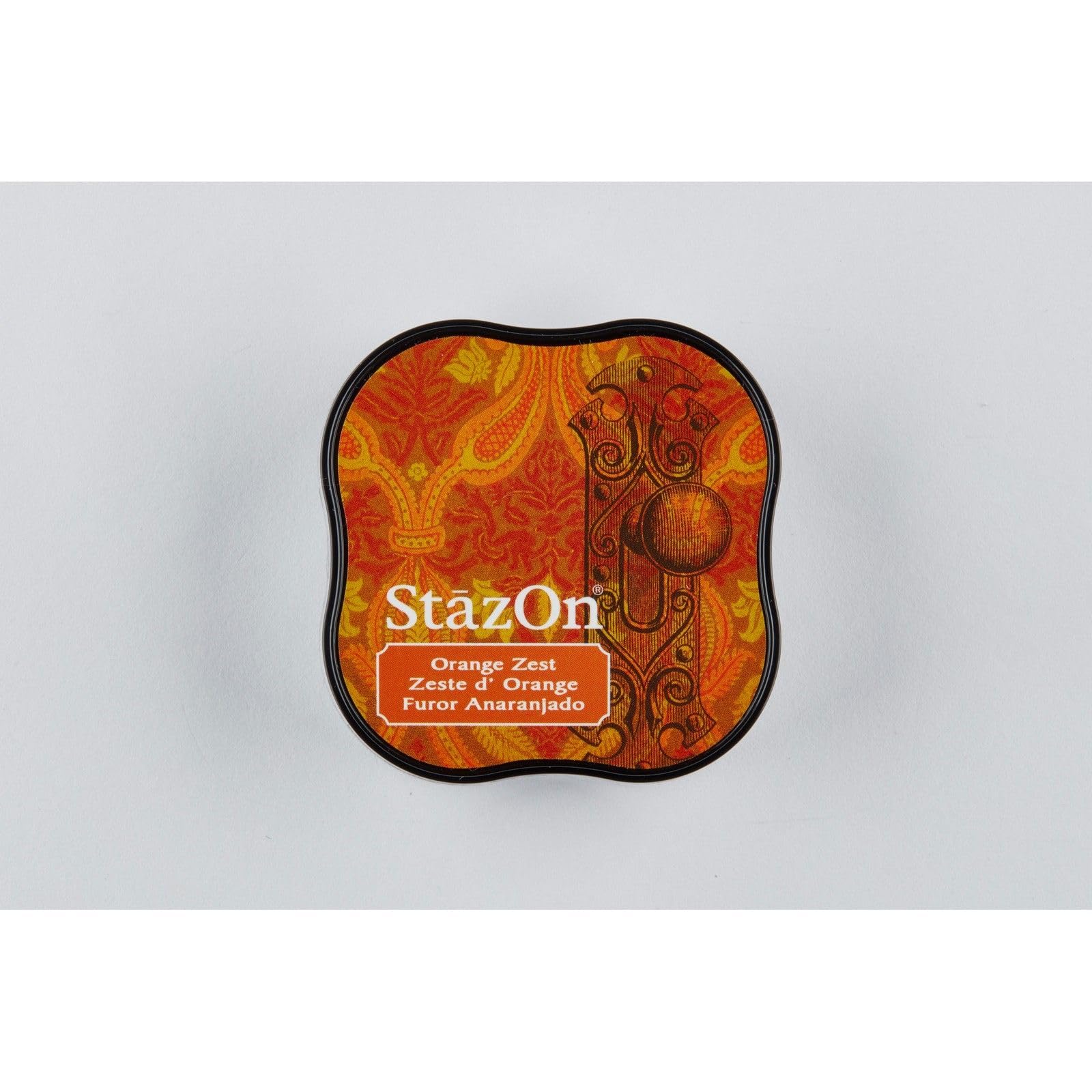 Tsukineko StazOn Midi Pad, Orange Zest