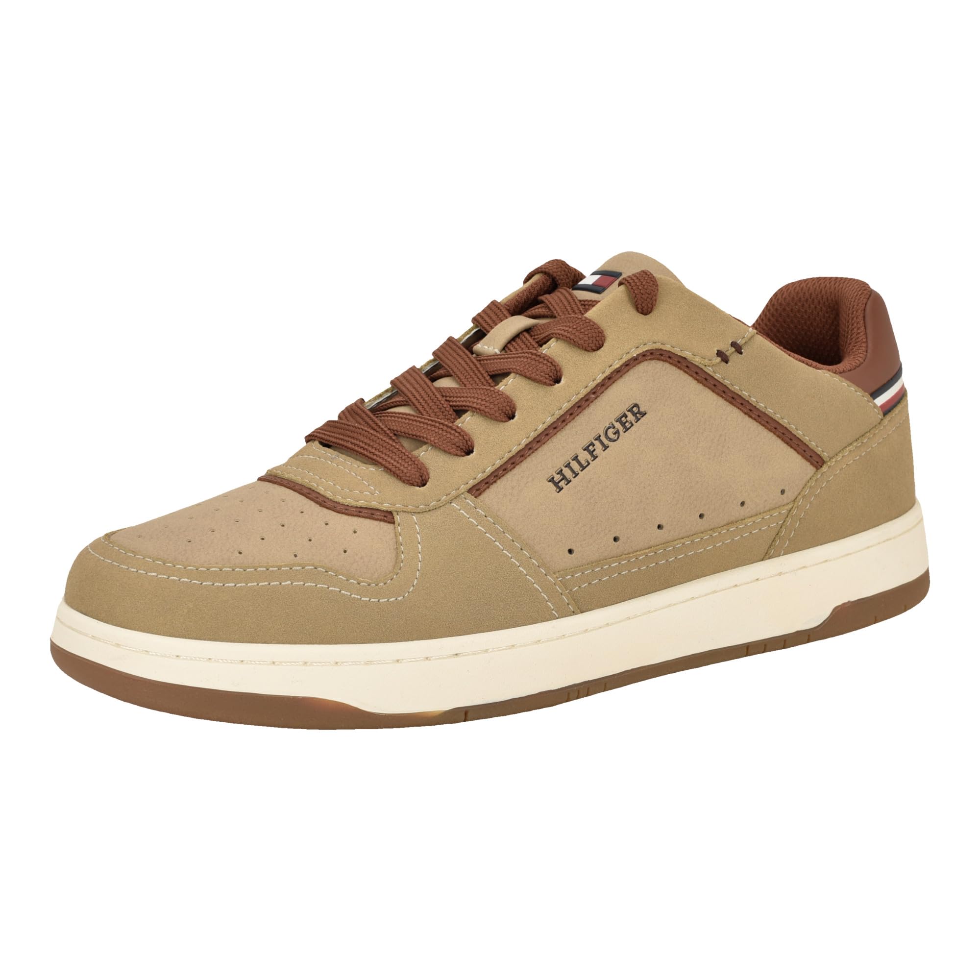 

                                                    Tommy Hilfiger Men's Torri Sneaker, Taupe Multi 24