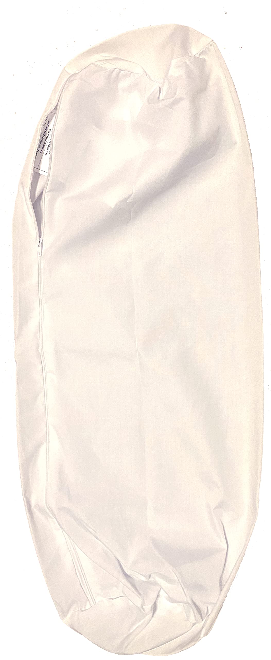 Therapist’s Choice® Bolster Cover with Zipper Closure, Soft & Durable, Size: 6" x 27" (Cover Only, Bolster Not Included) (White Polyester)-picture-11