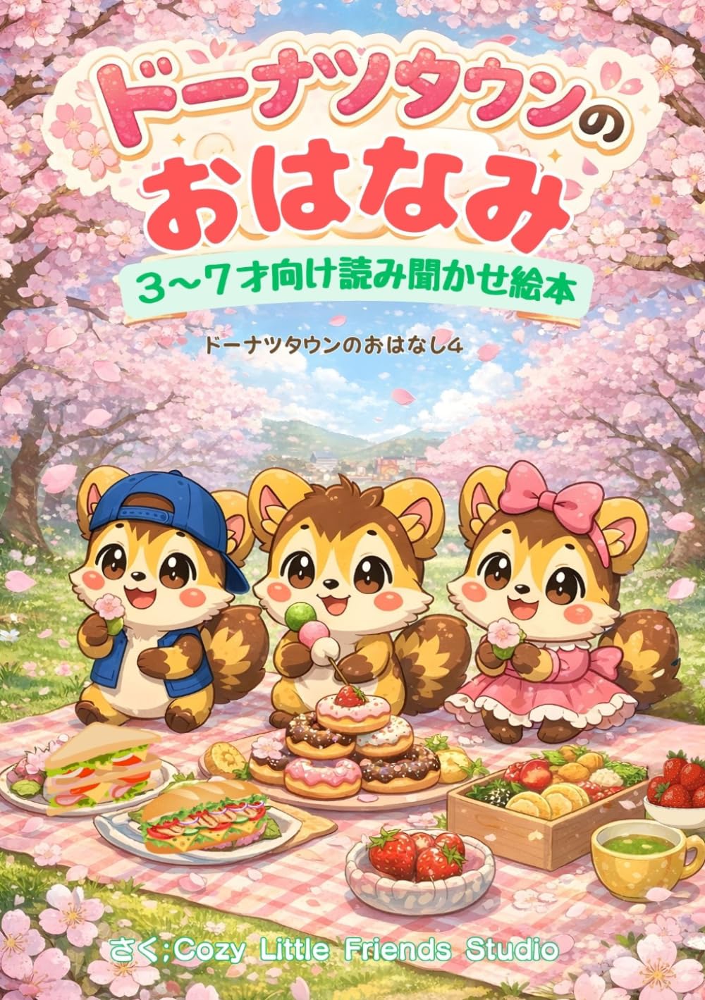 ドーナツタウンのおはなみ