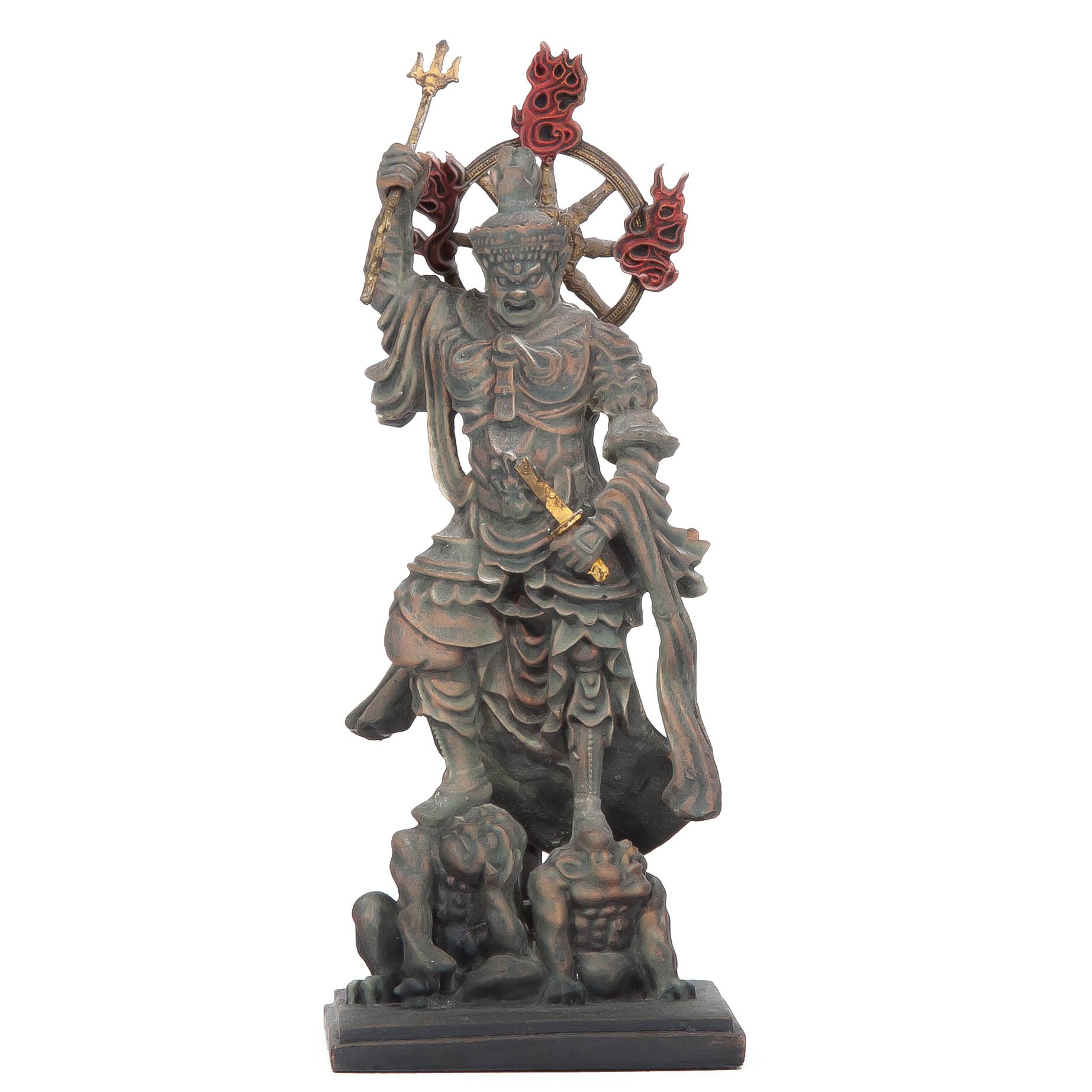 Amazon.co.jp: 【東寺監修 公認】持国天(じこくてん) ミニチュア仏像 