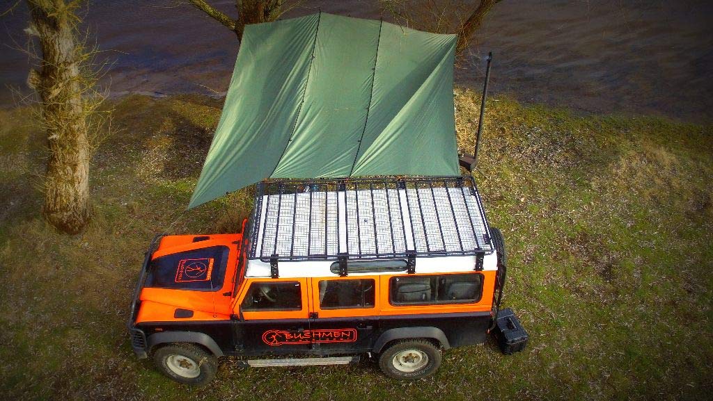 Bushmen Thermo Tarp 4 x 4 Meter, Regendach, Isolierung Hitzeschutz, Kälteschutz