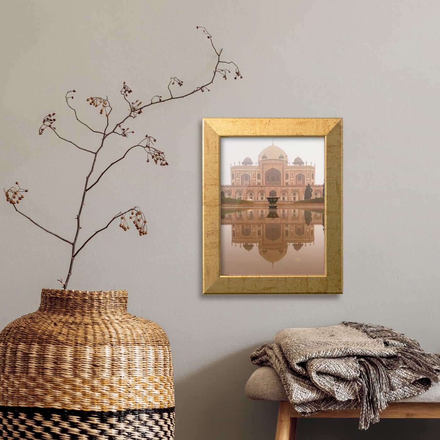 Ornate Gold Frame A2