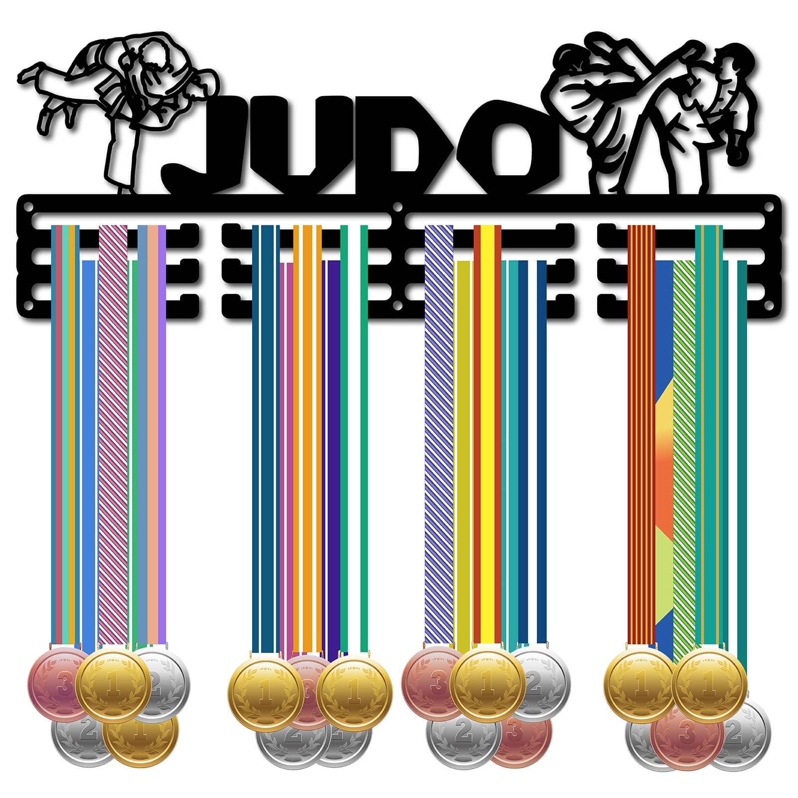 Porta Medaglie Da Ciclismo In Metallo - Espositore Da Parete Per Premi, 29x13 Cm, Per Casa E Ufficio - Foto 7