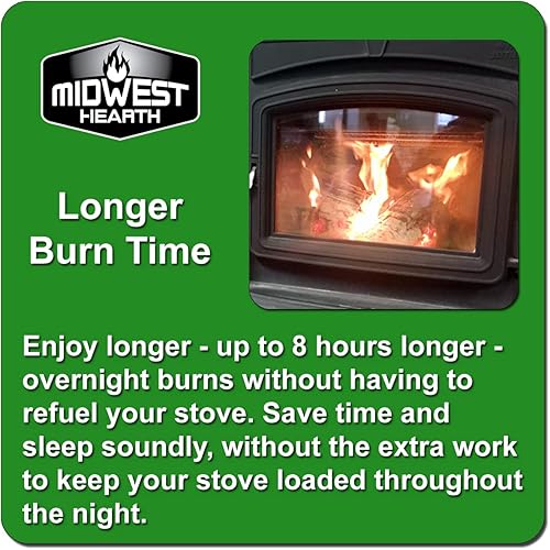 Miniatura 2 de Midwest Hearth Catalizador de repuesto para estufa de leña Vermont Castings Defiant Encore (2.5" x 13" x 2" Cerámica)