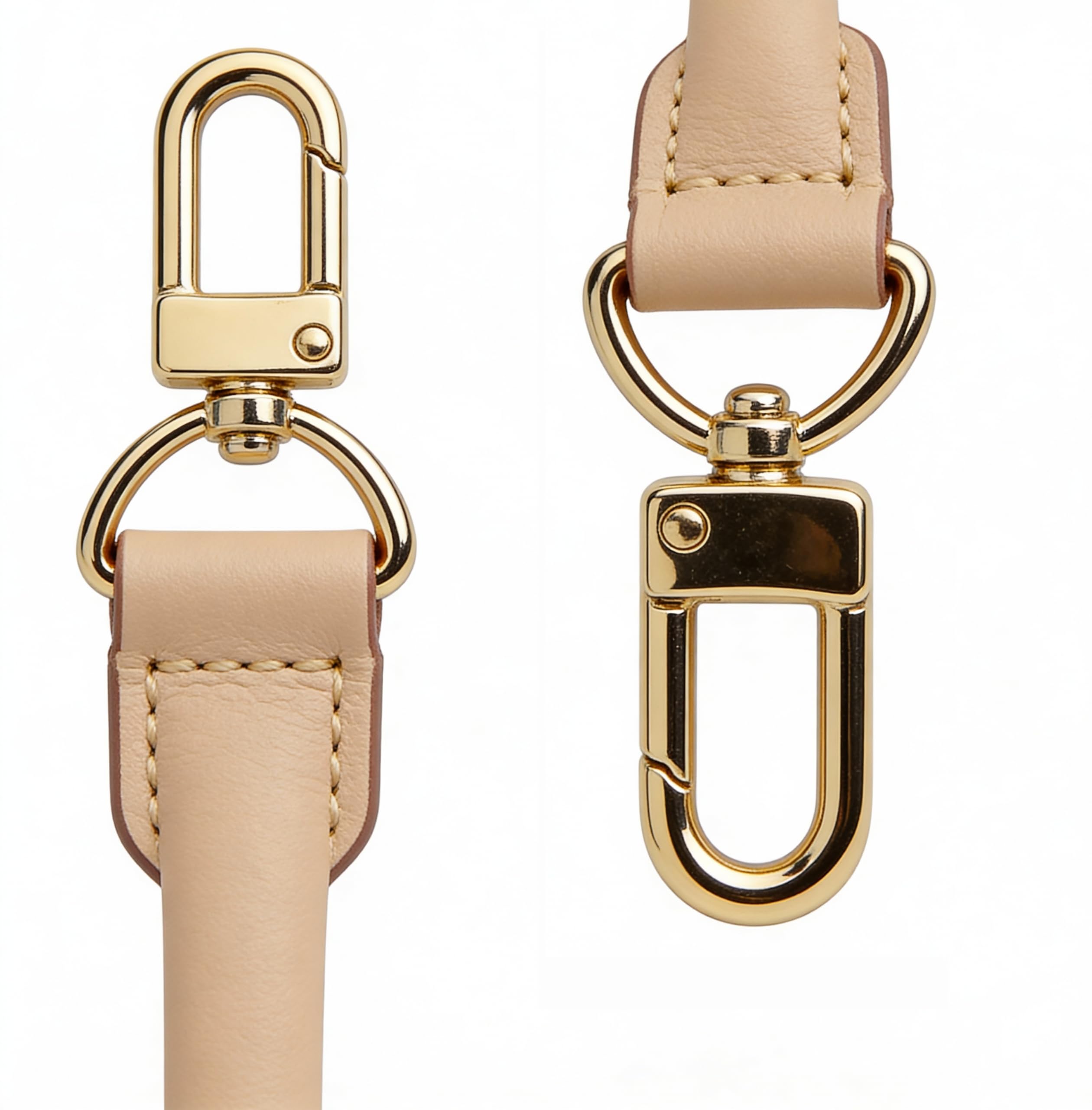 Leather Replacement Straps Length 70cm Fit for Speedy Soft 30 Bag Strap (Brown)