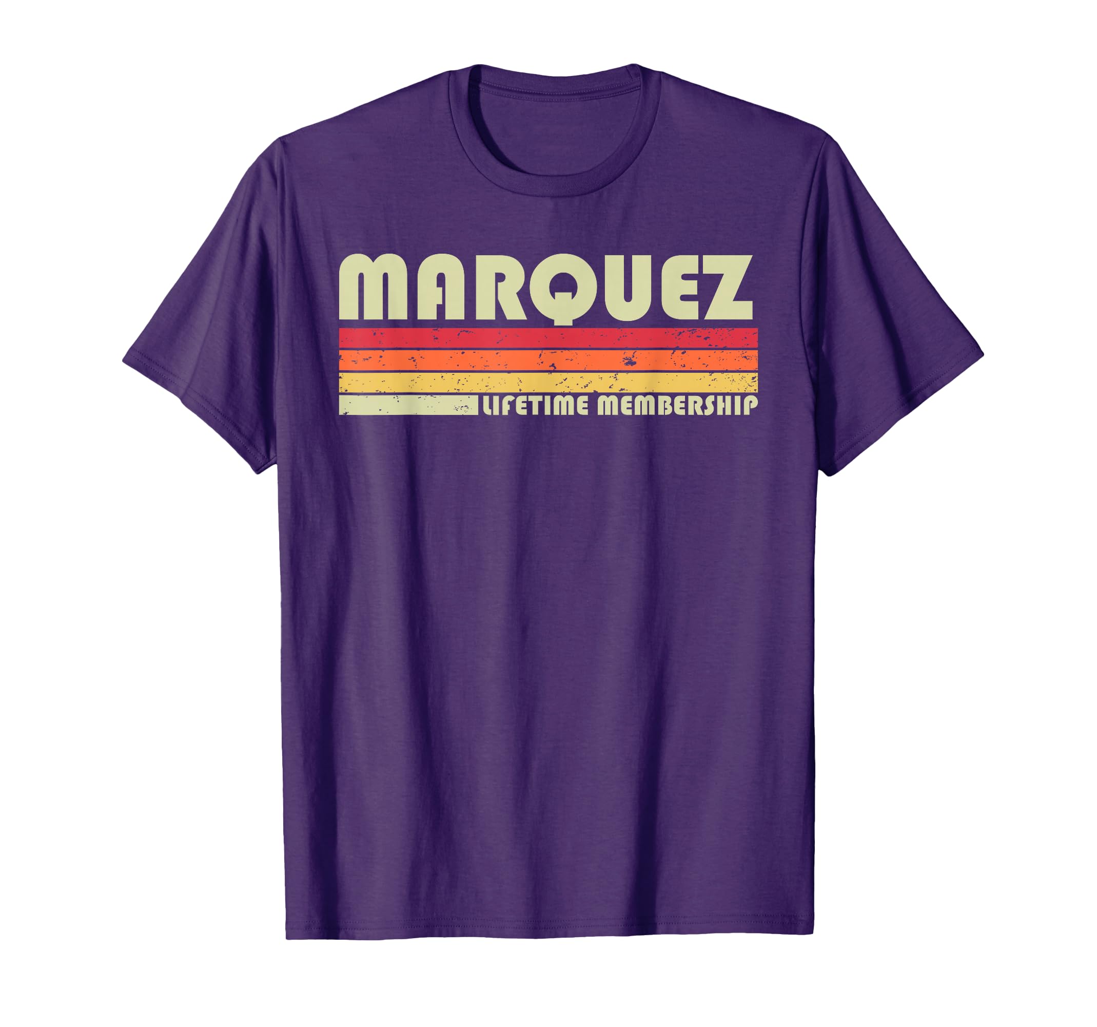 Marquez Surname Funny Retro Vintage 80s 90s Birthday Reunion T-Shirt