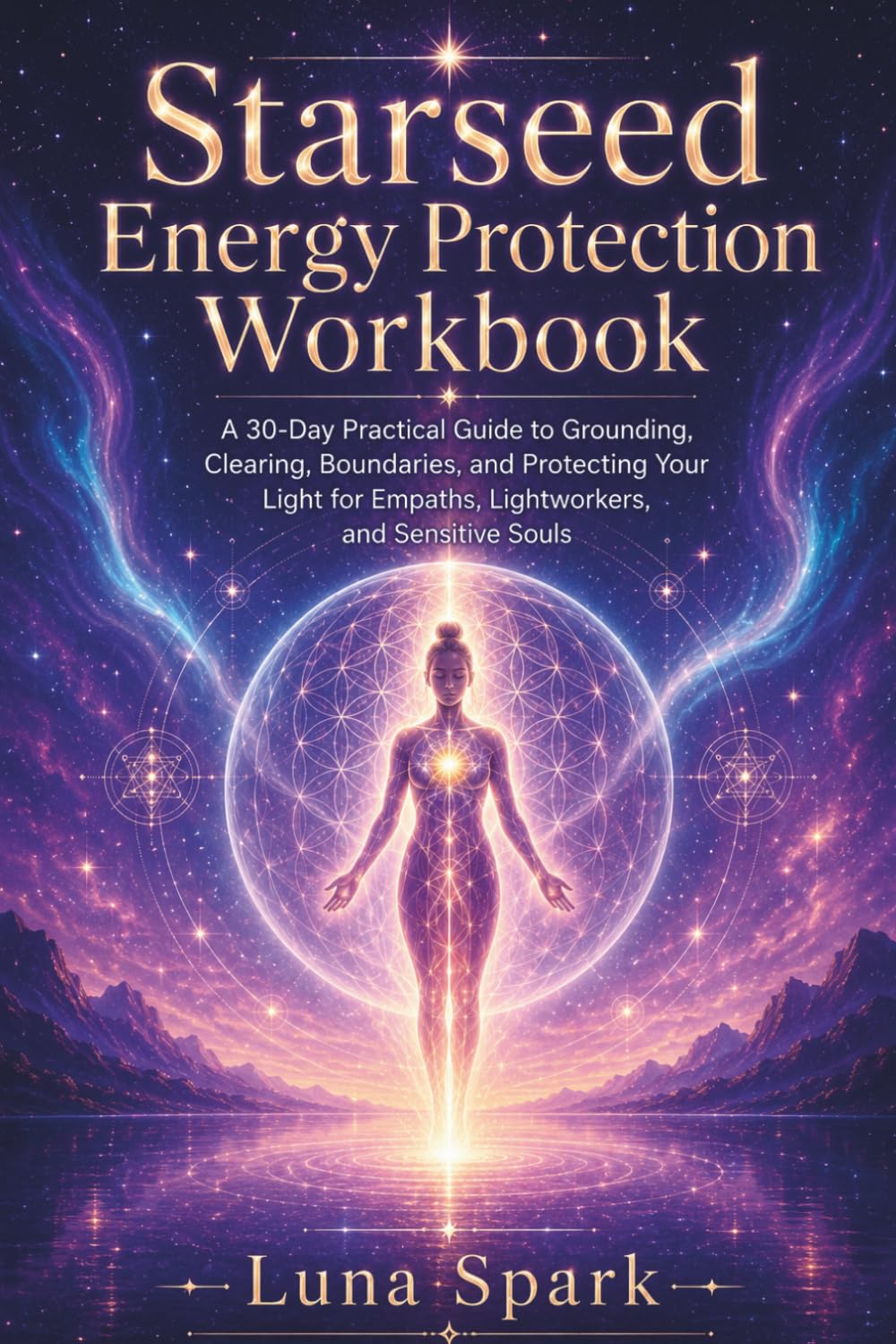 Starseed Energy Protection Workbook: A 30-Day Practical Guide to Grounding, Clearing, Boundaries, and Protecting Your Light for Empaths, Lightworkers, and Sensitive Souls