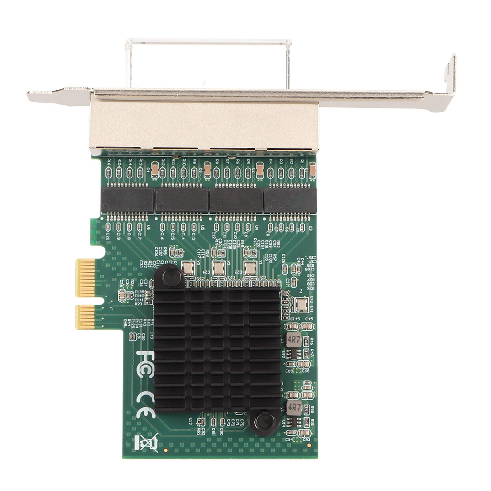 4 Port Gigabit Ethernet PCIe X1 Network Interface Card for Low
