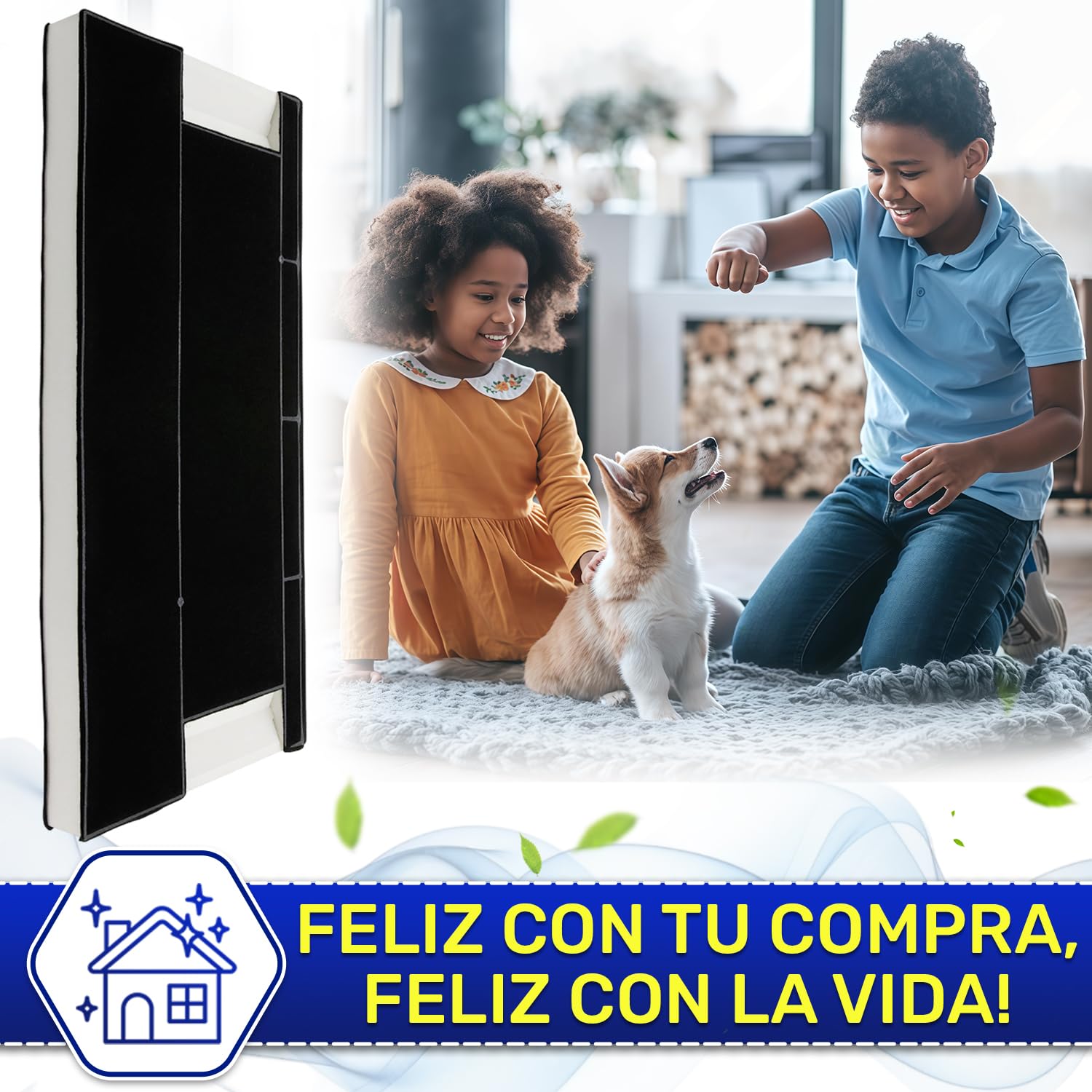2x Filtro Carbon Activo Campana Extractora 380x195x27mm para Bosch 00434229