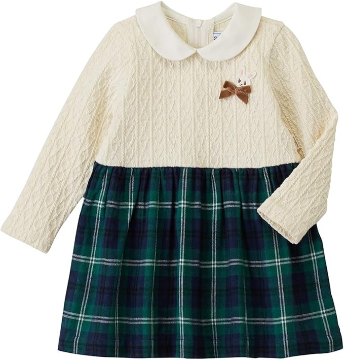 Amazon Co Jp ミキハウス ワンピース 13 1905 450 女の子 ベビー 服 ファッション小物