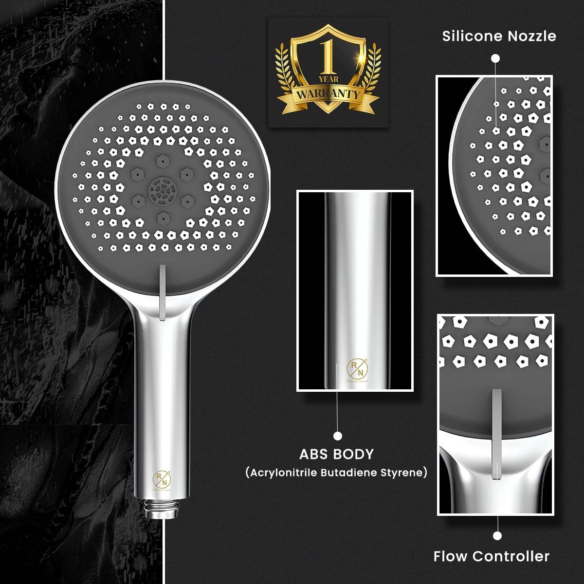 RN ABS Hand Shower