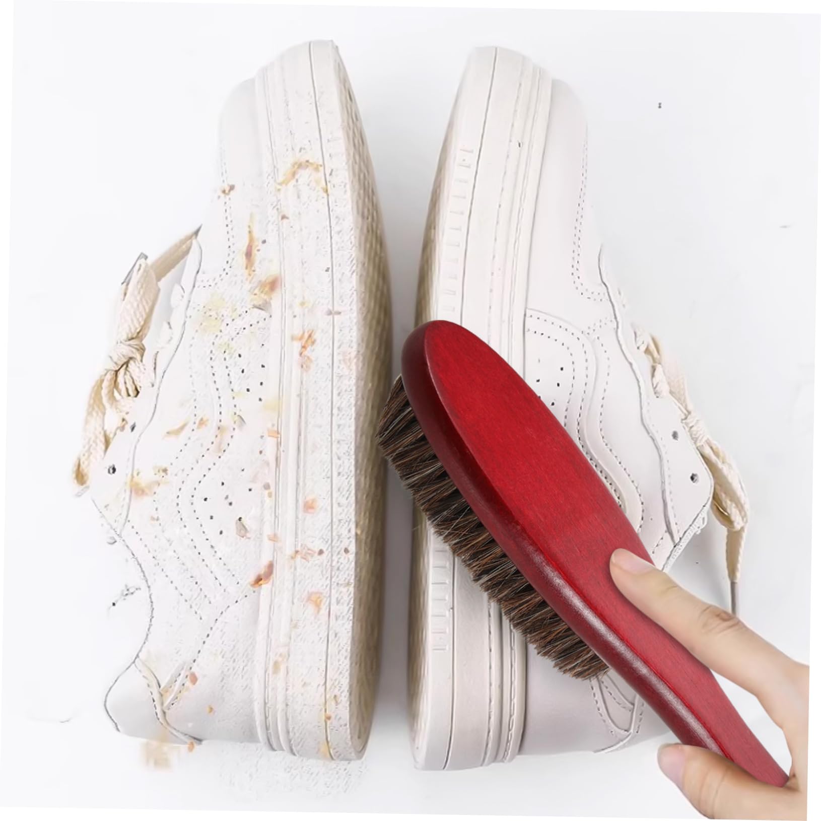 GALPADA 5 Piezas Cepillo para los Zapatos Cepillo para lechada Interior Rodillos Limpiador de Cepillo eléctrico Cepillo Multifuncional cepillos portátiles para Zapatos de Madera