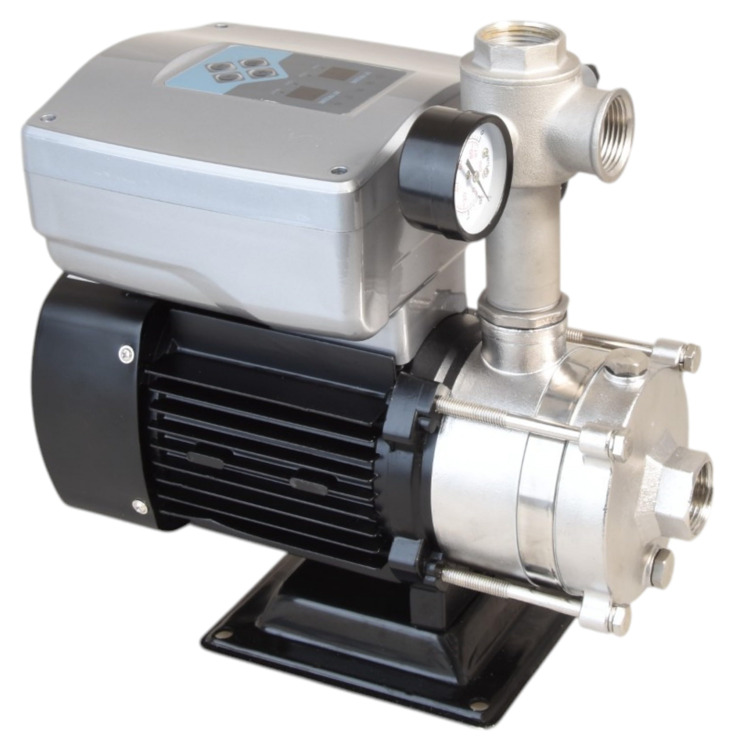 Intelligente Wasserpumpe ALPINOX PRO 2 AUTO (750 W 5400 l/h Förderhöhe 54m) - mit Inverter Frequenzumrichter - Membrankessel - Leise Betrieb - Moderne Gartenpumpe Hauswasserautomat - Trockenlaufschutz