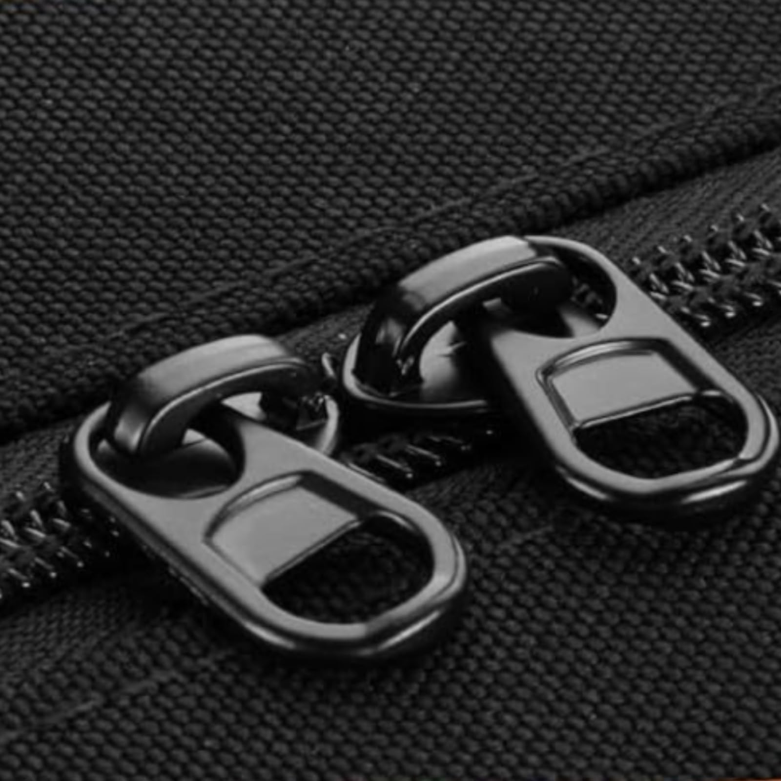predolo Bolsa Cremallerada Negra Bolsa Nylon Ligero para Atletismo