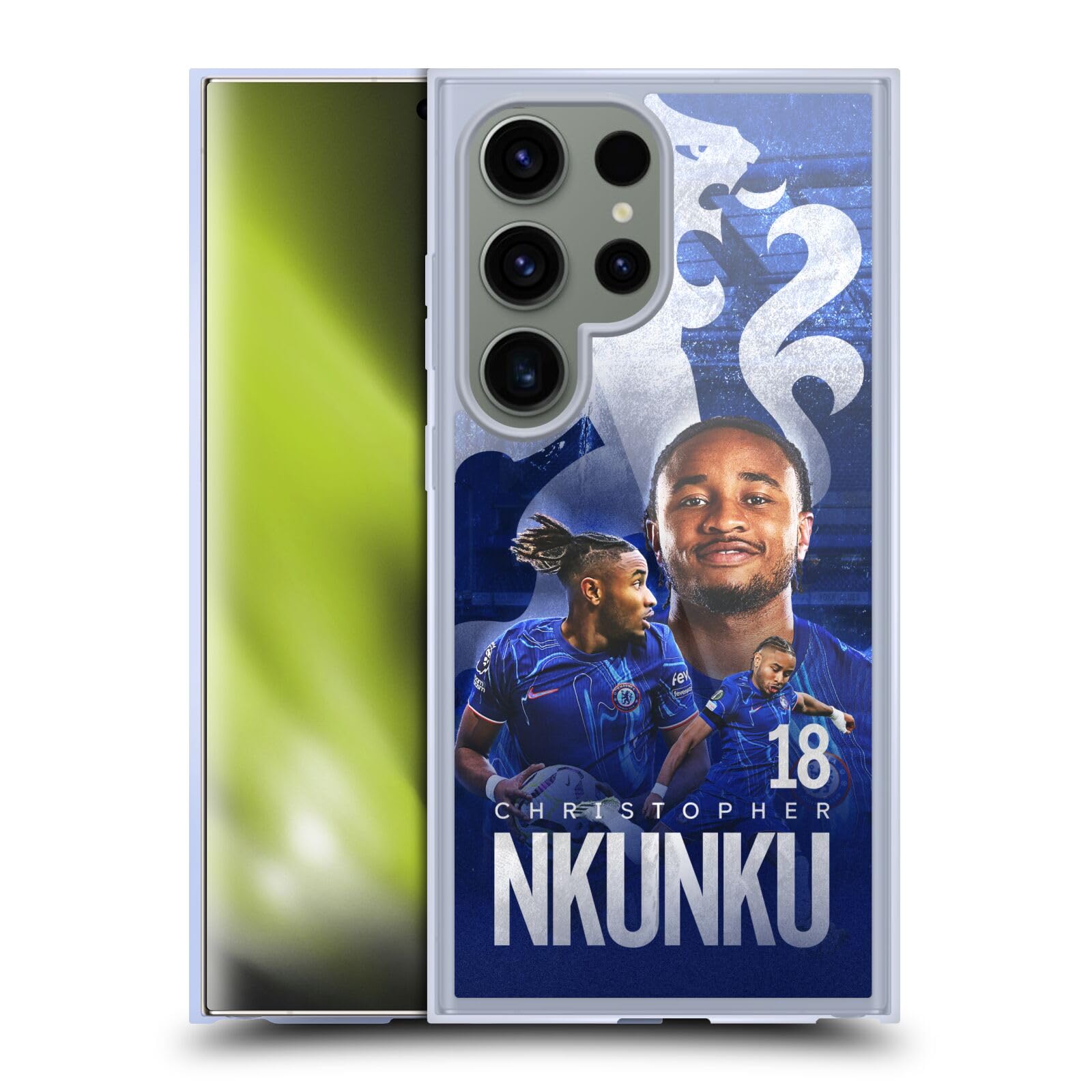 Coque MagSafe Samsung S24 Ultra Chelsea Nkunku antichoc en gel souple - 8