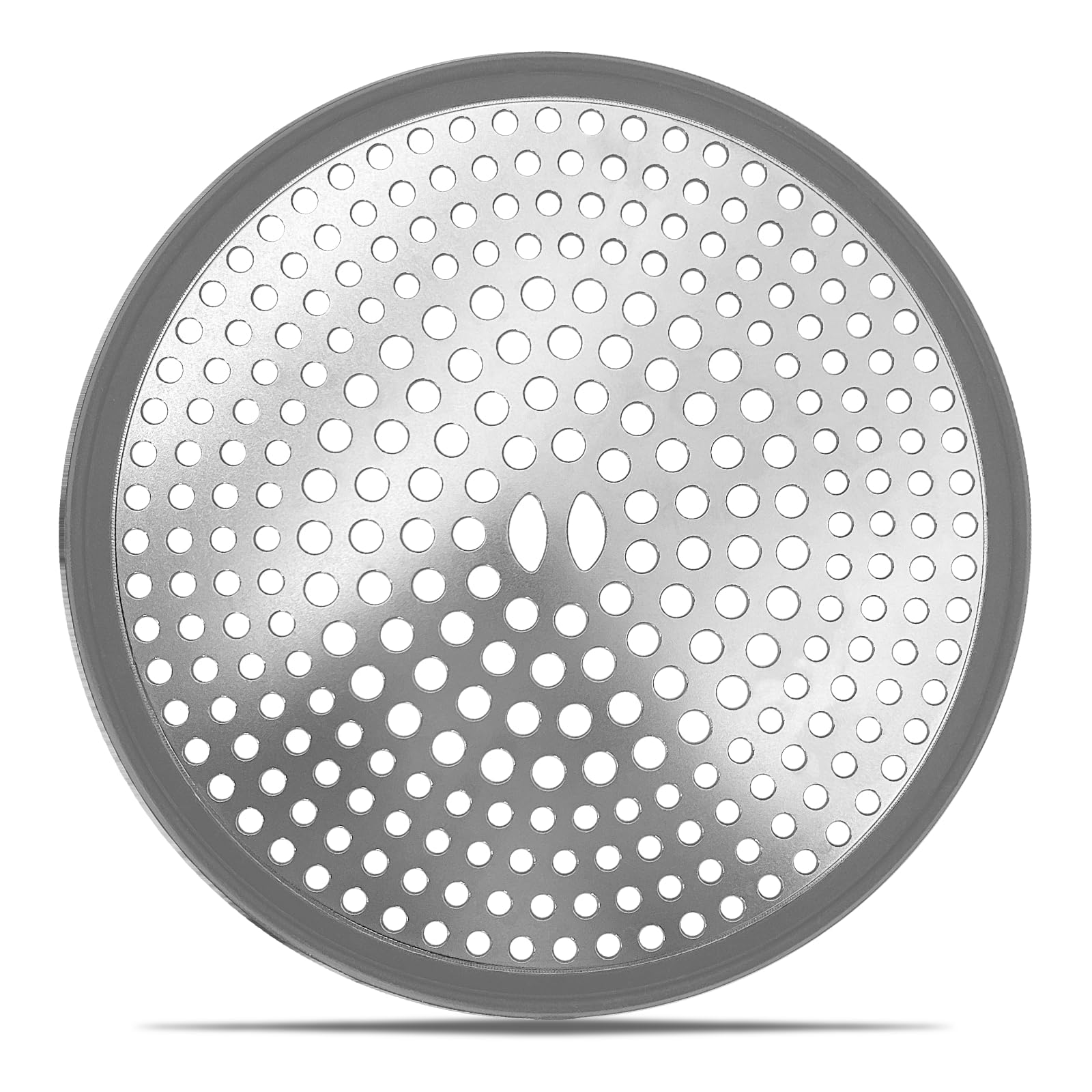 TTRWINShower Drain Hair Catcher, 304 Stainless Steel Drain Protector Hair Stopper, Anti-Slip Silicone Sink Drain Strainer Drain Cover for Shower Room, Bathroom, Tub, Sink