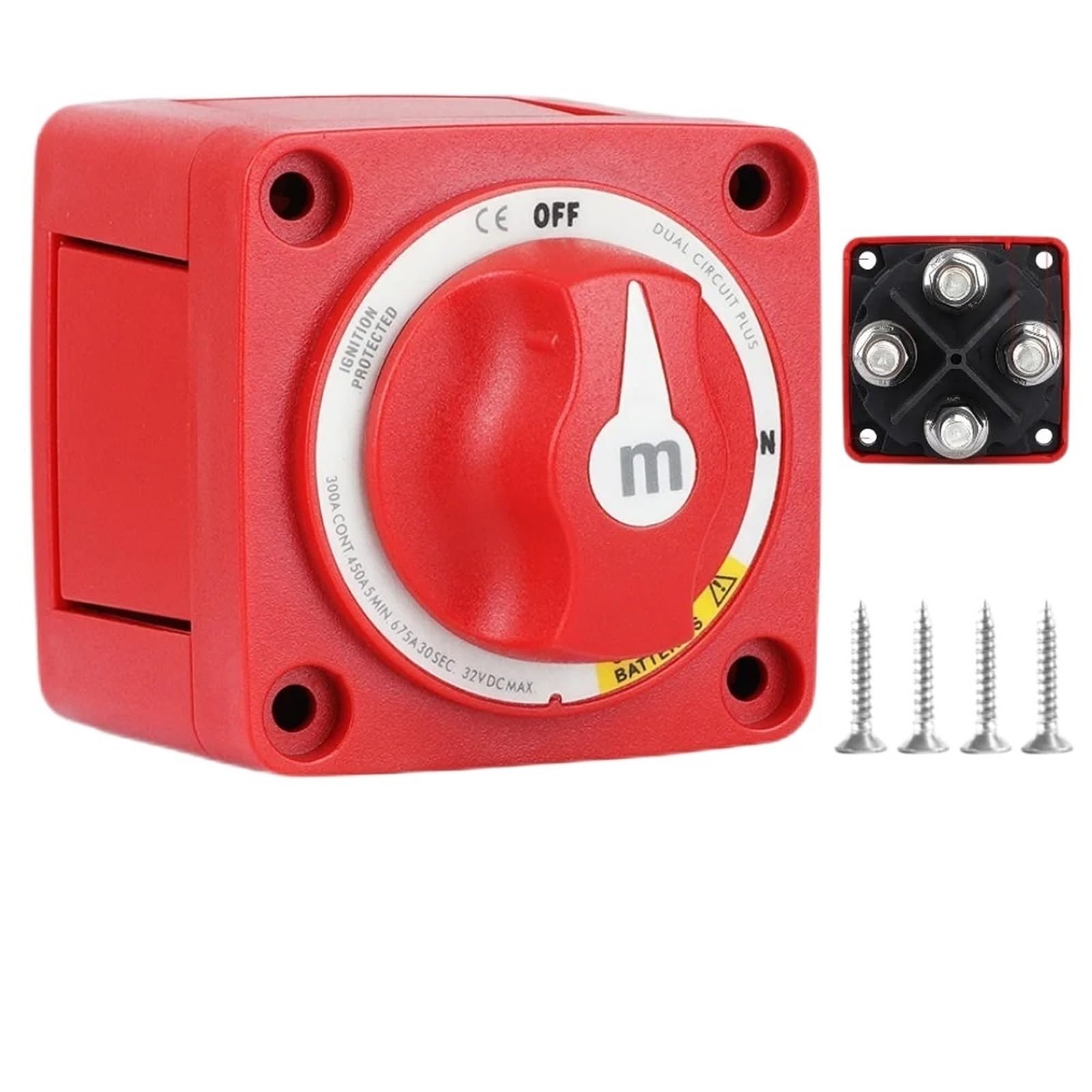 Interruptor Mini Estanco 6011 Serie M 12-32V 100-300A