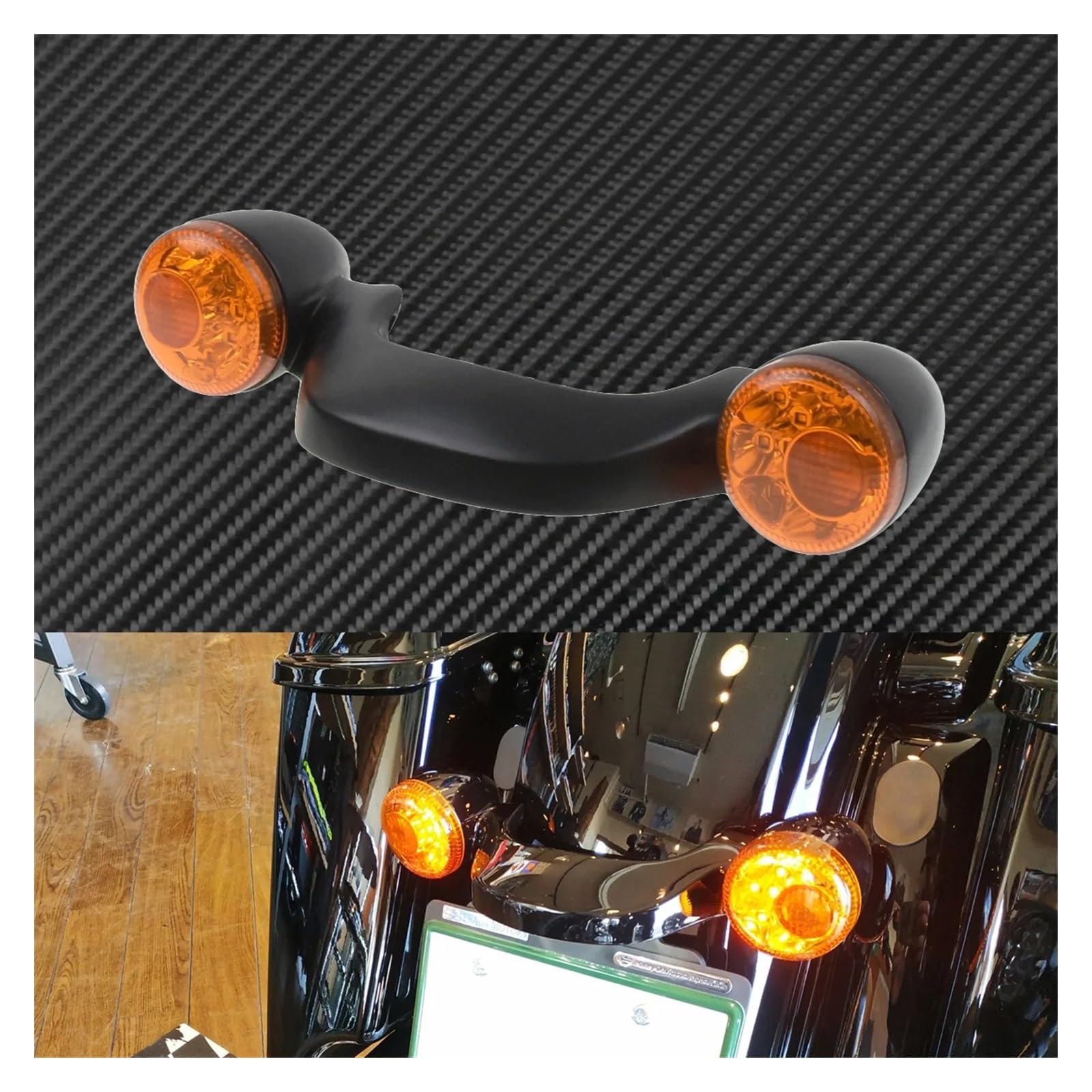 Stop Luce Posteriore Moto Barra Luminosa A LED per Indicatori di Direzione Posteriori per Touring, per Road Street Glide, per Road King FLHX FLTRXS CVO 2010-2021