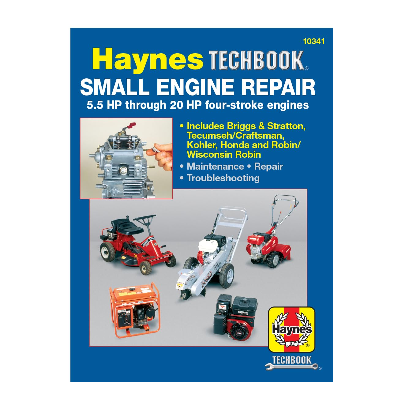 Small Engine Repair for 5.5HP thru 20HP Haynes TECHBOOK
