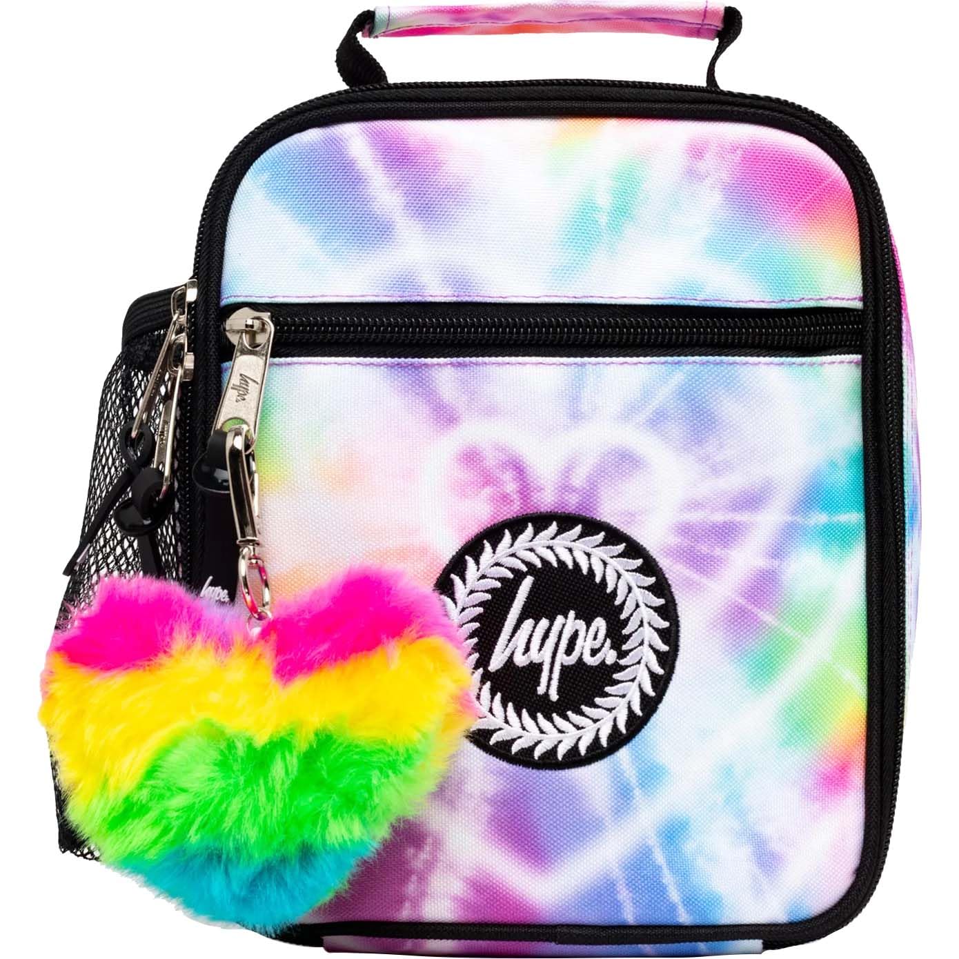 Hype Boys Rainbow Heart Tie Dye Lunch Box
