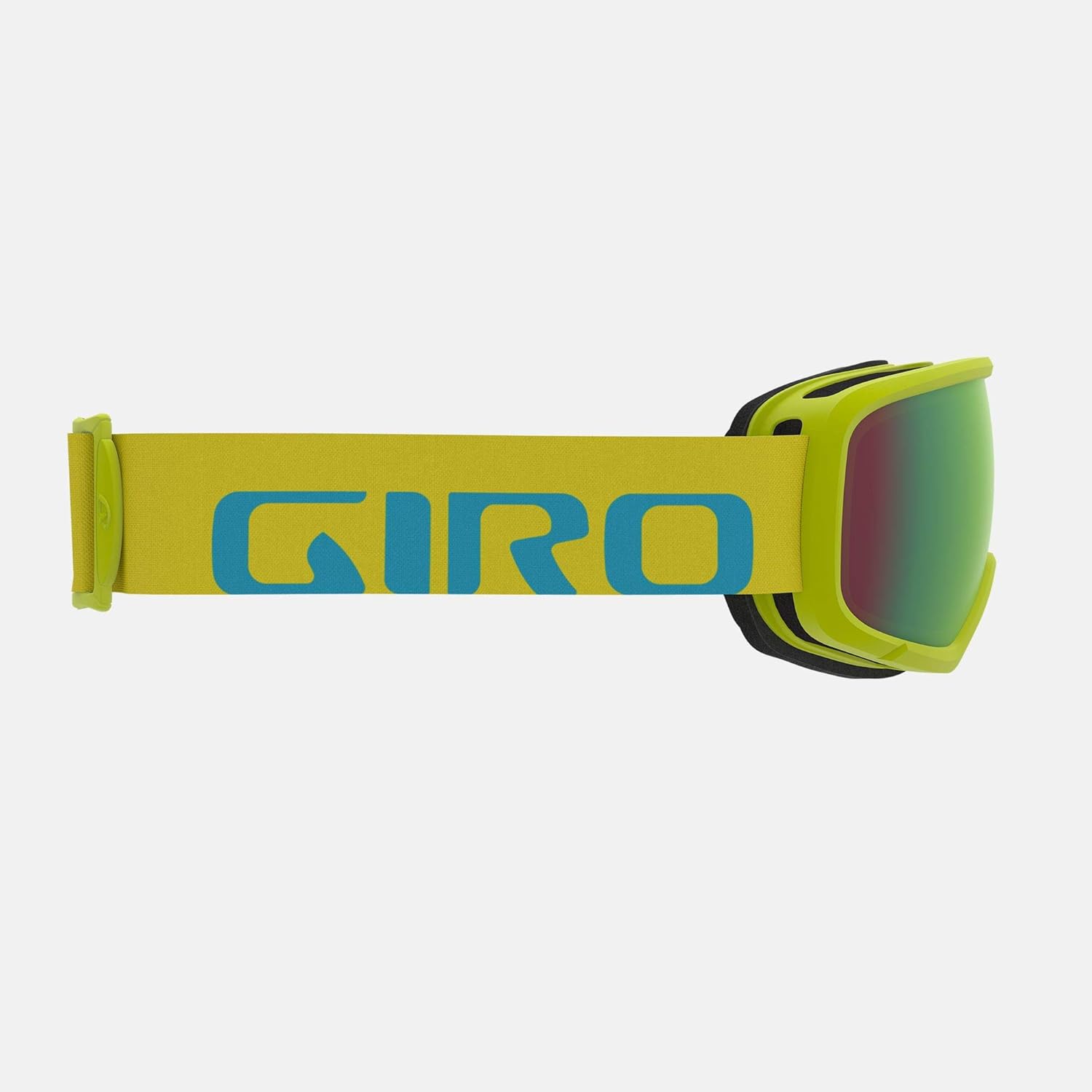 Giro Ringo Ski Goggles - Snowboard Goggles for Men, Women & Youth - Vivid Lens - Anti-Fog - OTG (Over Glasses) Citron/Iceberg Apex Vivid Emerald
