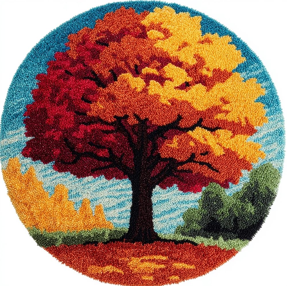 kitphoenix DIY Craft Kit for Adultsfour Seasons Tree