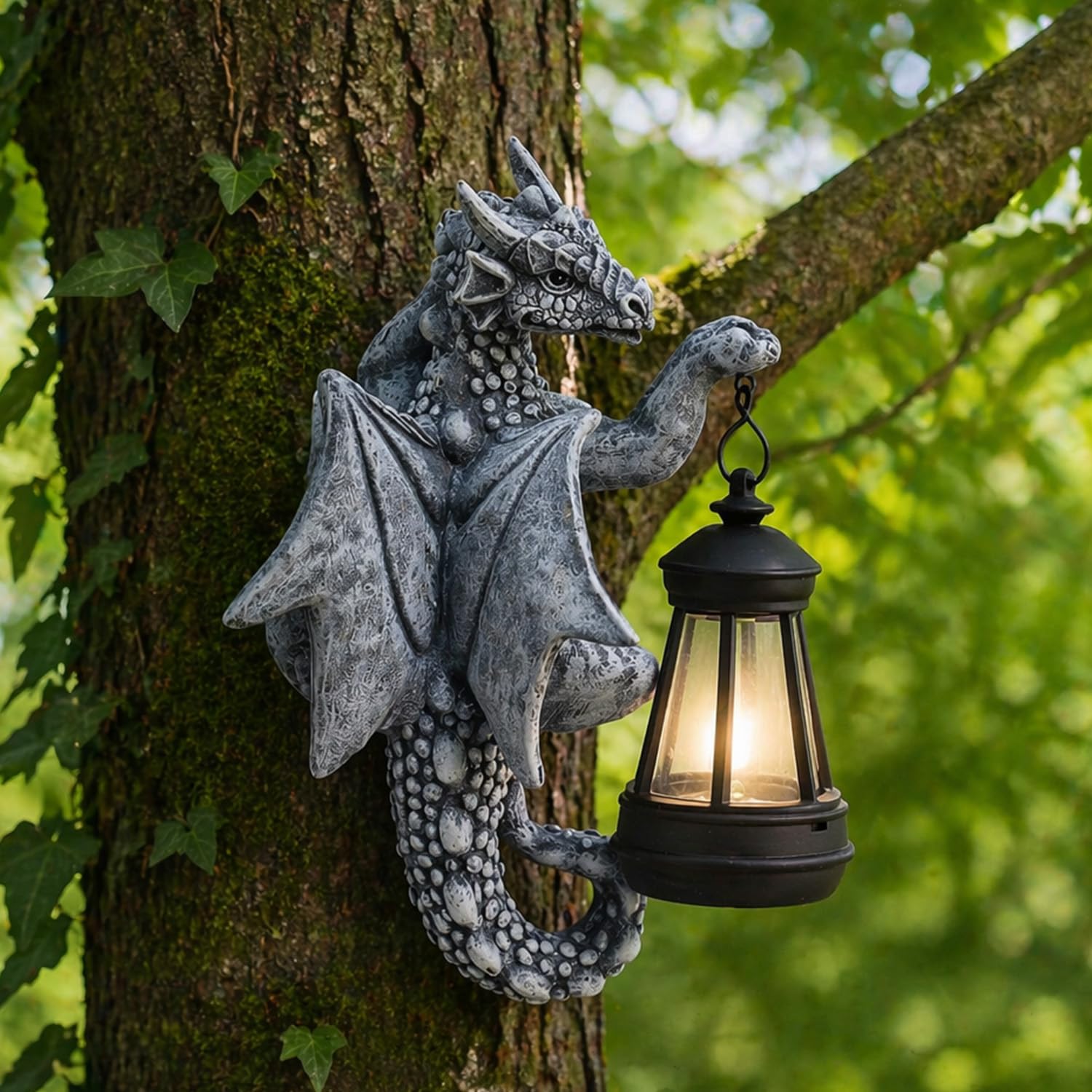 Fashionoda Dragon Tree Hugger Garden Decor