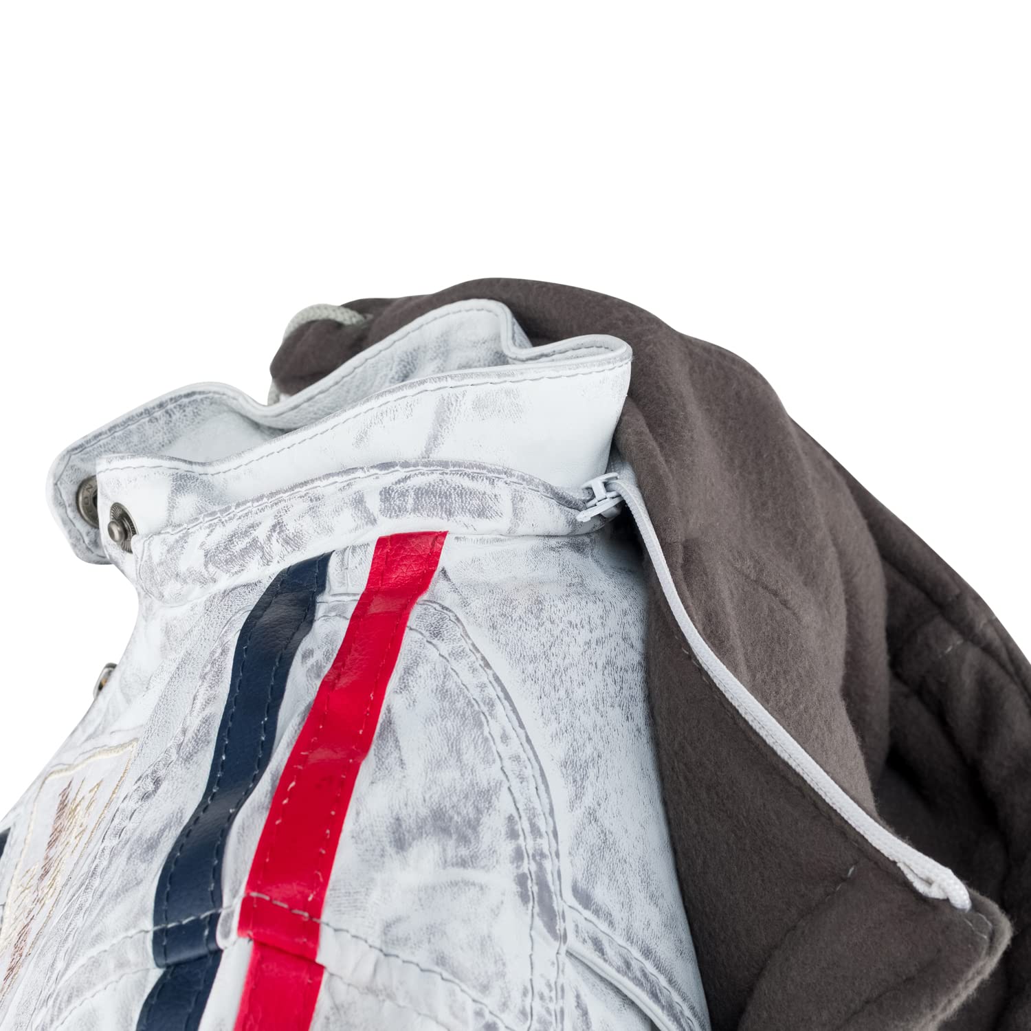 URBAN 5884 Giacca Moto Uomo in Pelle con Protezioni Per Schiena, Spalle e Gomiti Omologate CE