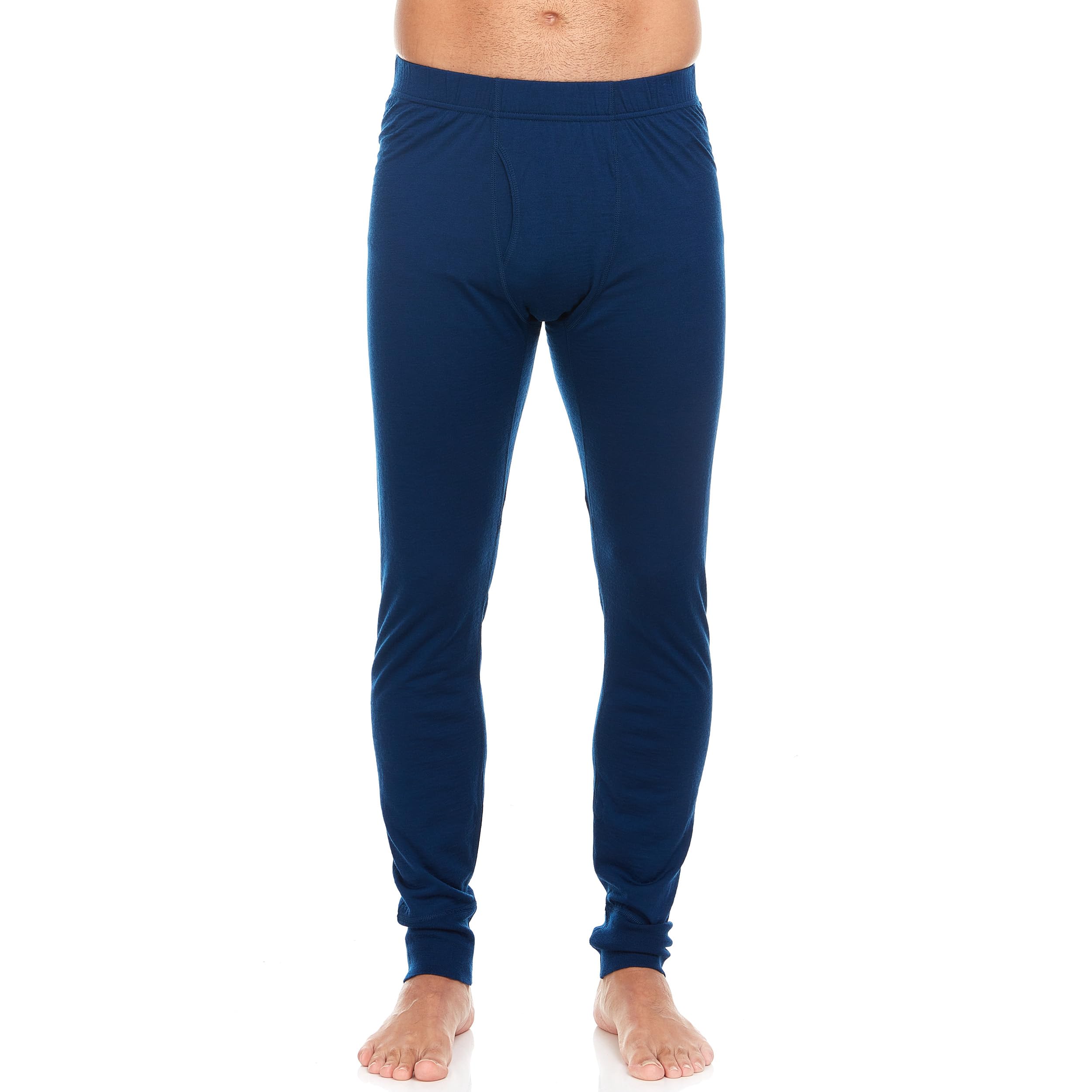 100% Merino Wool Bottoms Men's Base Layer Pants - Long Johns - Thermal Underwear