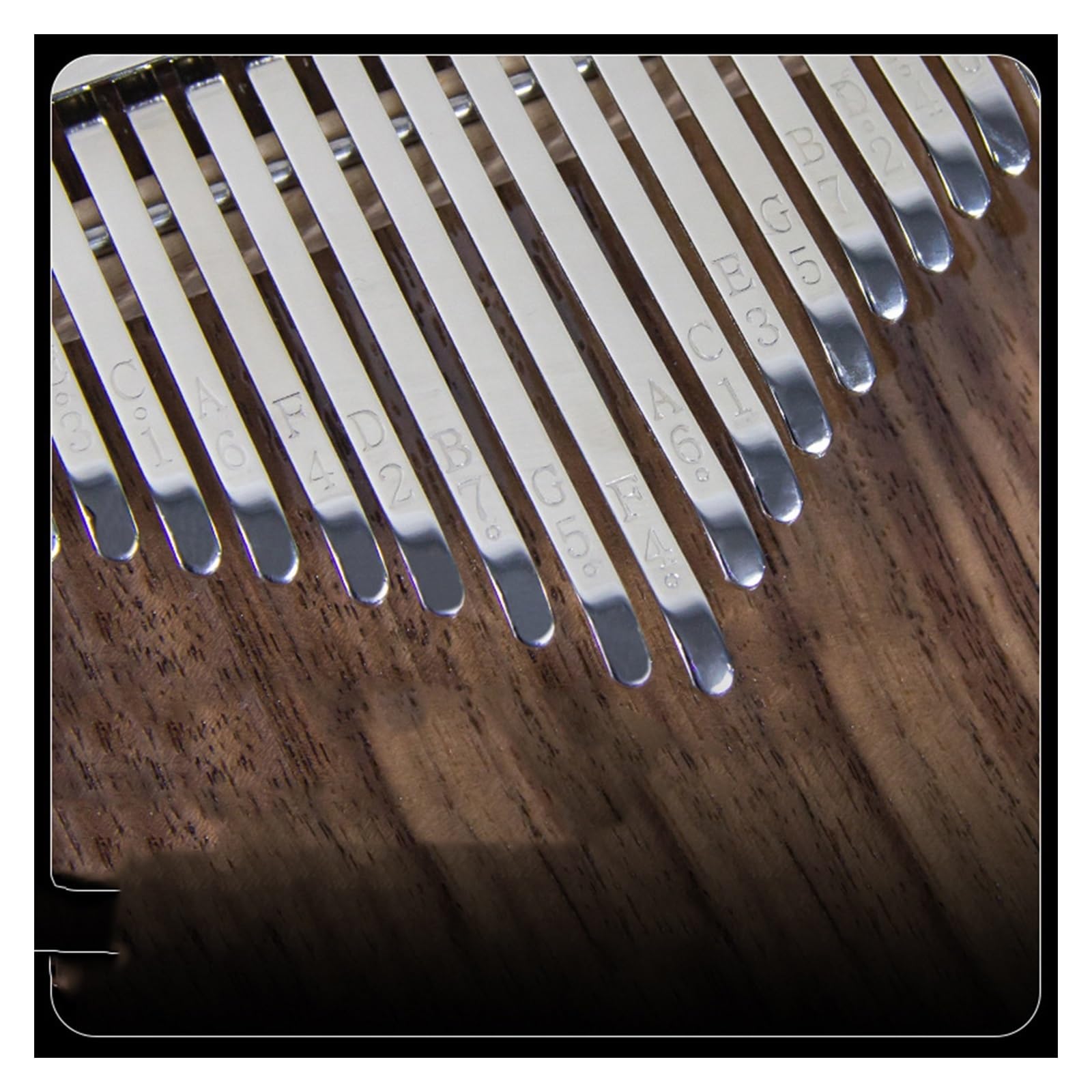 Kalimba 12 konstelacji orzech czarny 21 tonów kciuk fortepian typu pudełko kalimba palec fortepian kalimba instrument muzyczny
