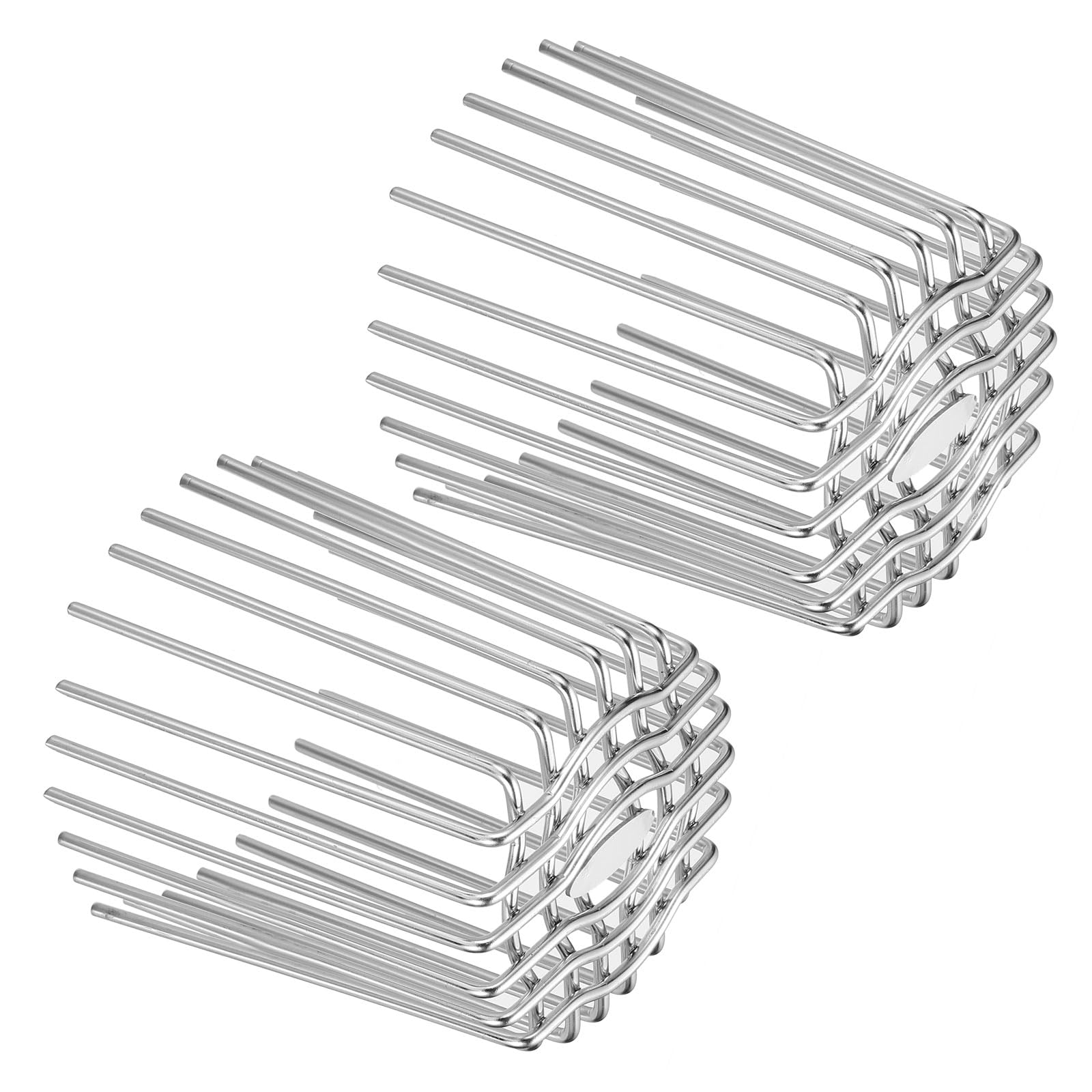 PATIKIL 83 mm (3.3") OD Gutter Guard Filter, 2Pcs PVC Termination Cap Mesh Screen Roof Vent Cover Stainless Steel Exhaust Pipe Cover Downspout Guard Filter Strainer